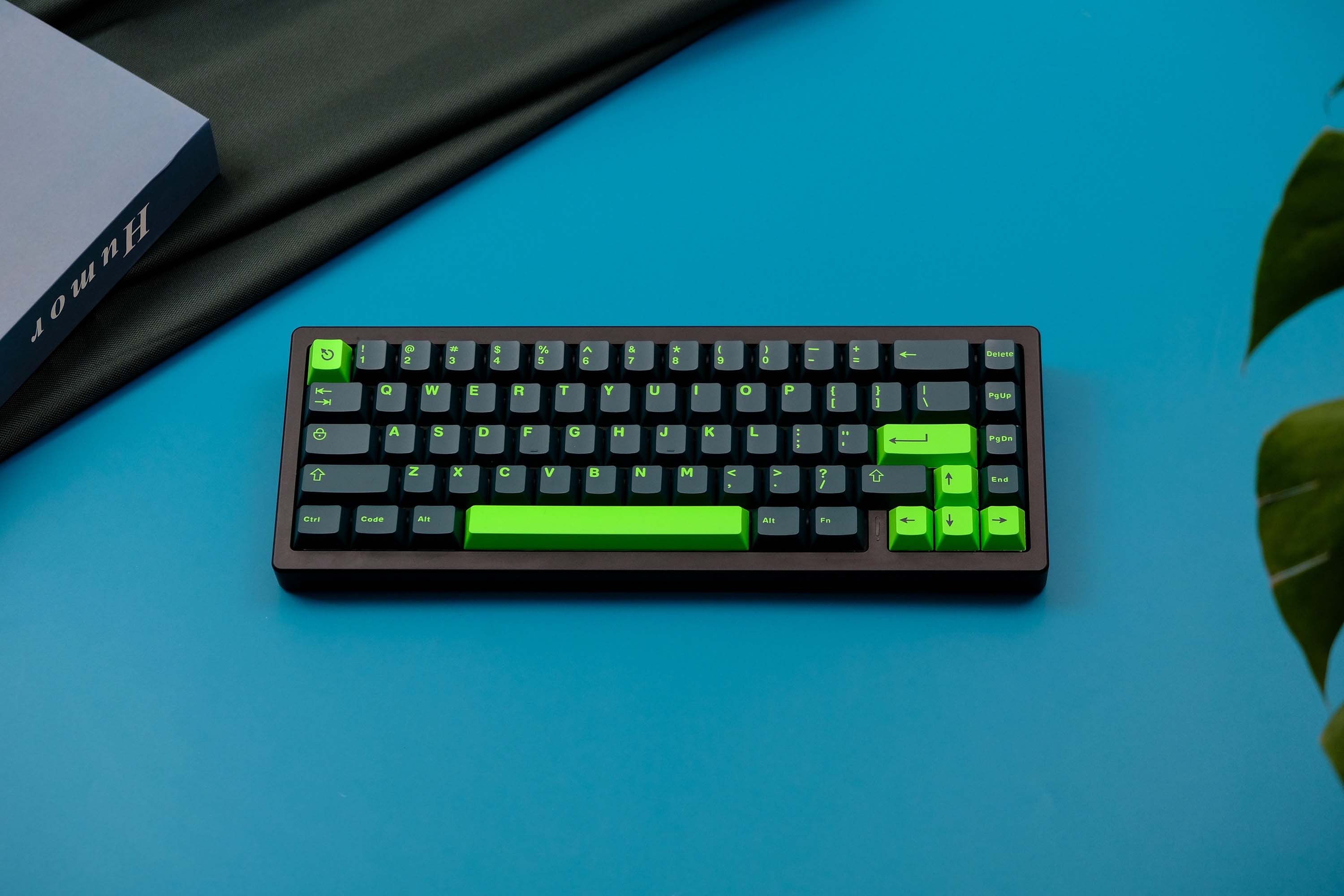 [In Stock] Keycap Cherry Aifei Dark Green ABS Doubleshot