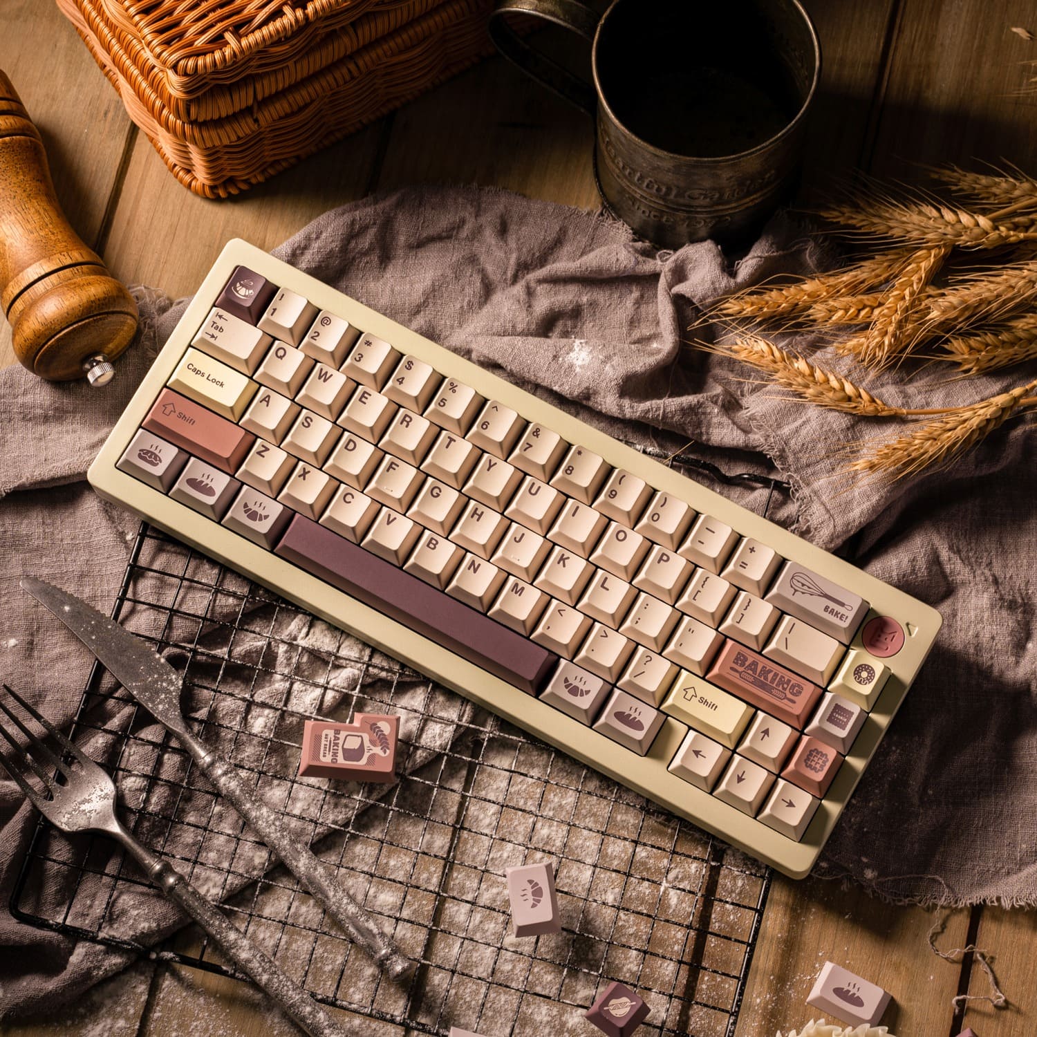 Keycap Cherry Baking PBT Dyesub
