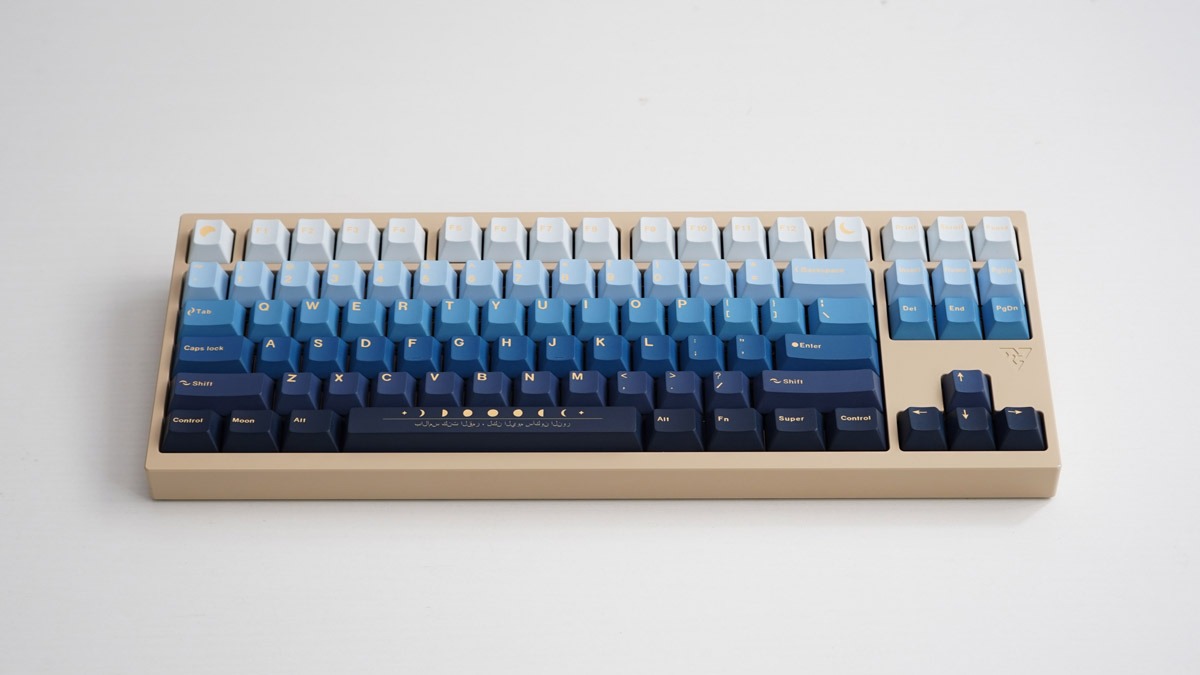 Keycap Mintcaps Cherry Moonrise PBT Dyesub