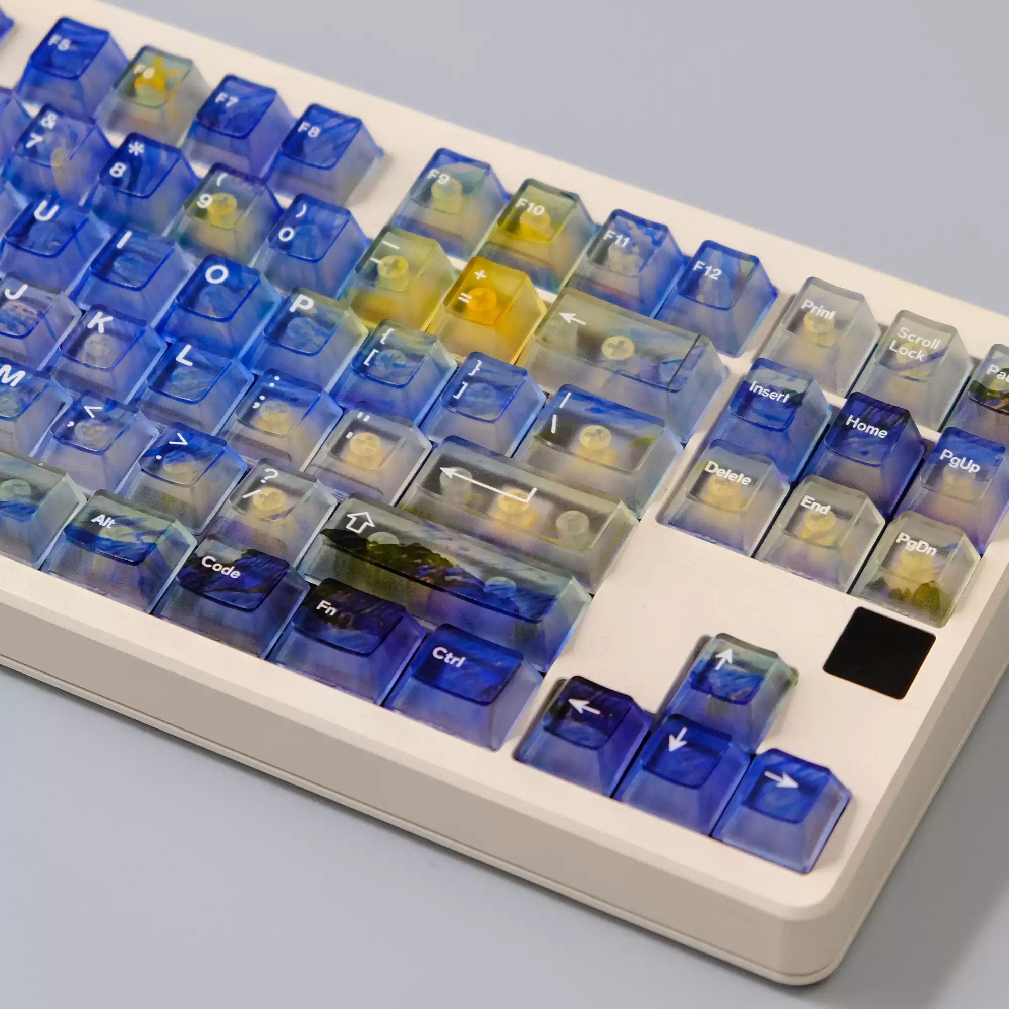 Keycap Cherry Aifei Starry Night ABS Xuyên led