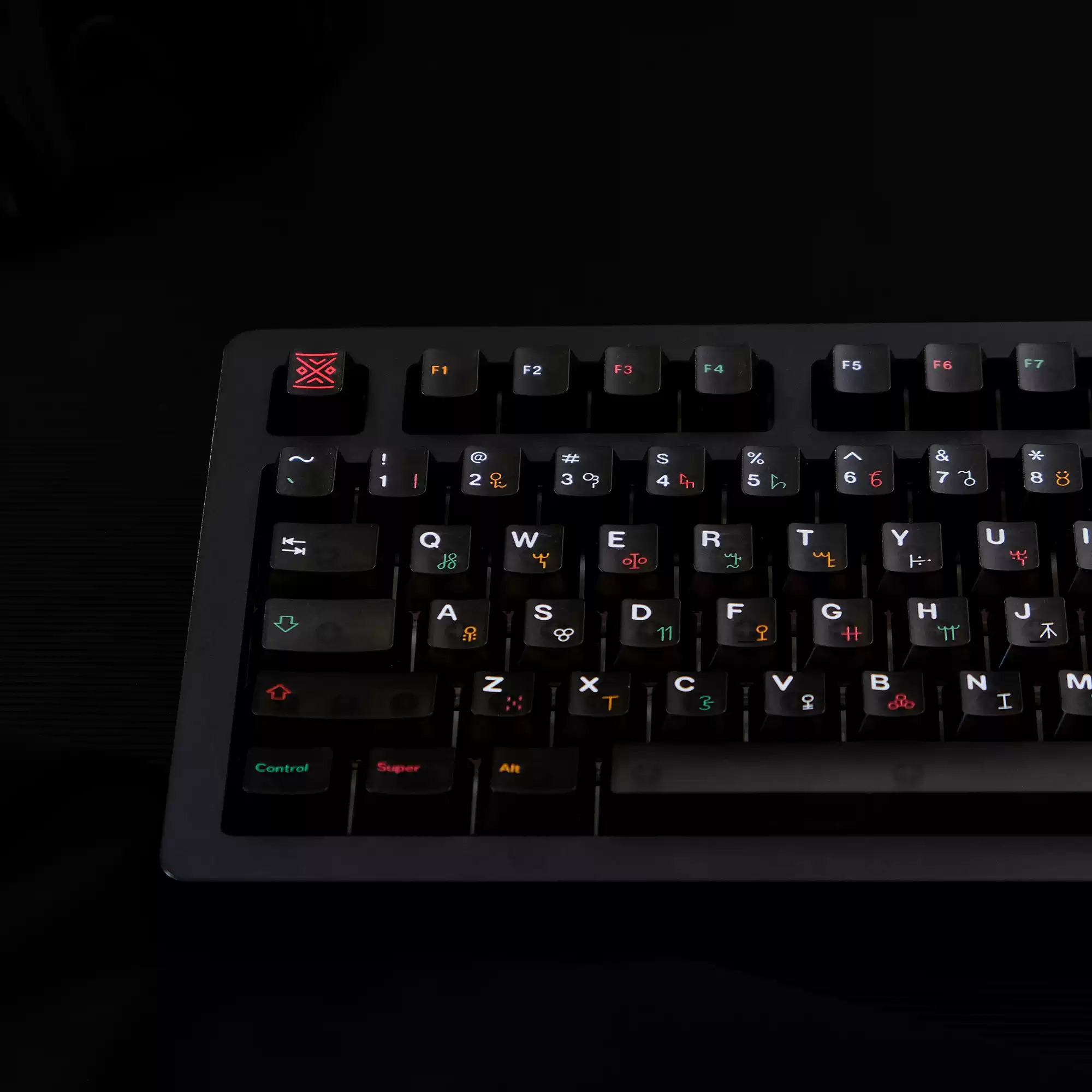 Keycap Aifei Họa tiết Cherry ABS Dyesub