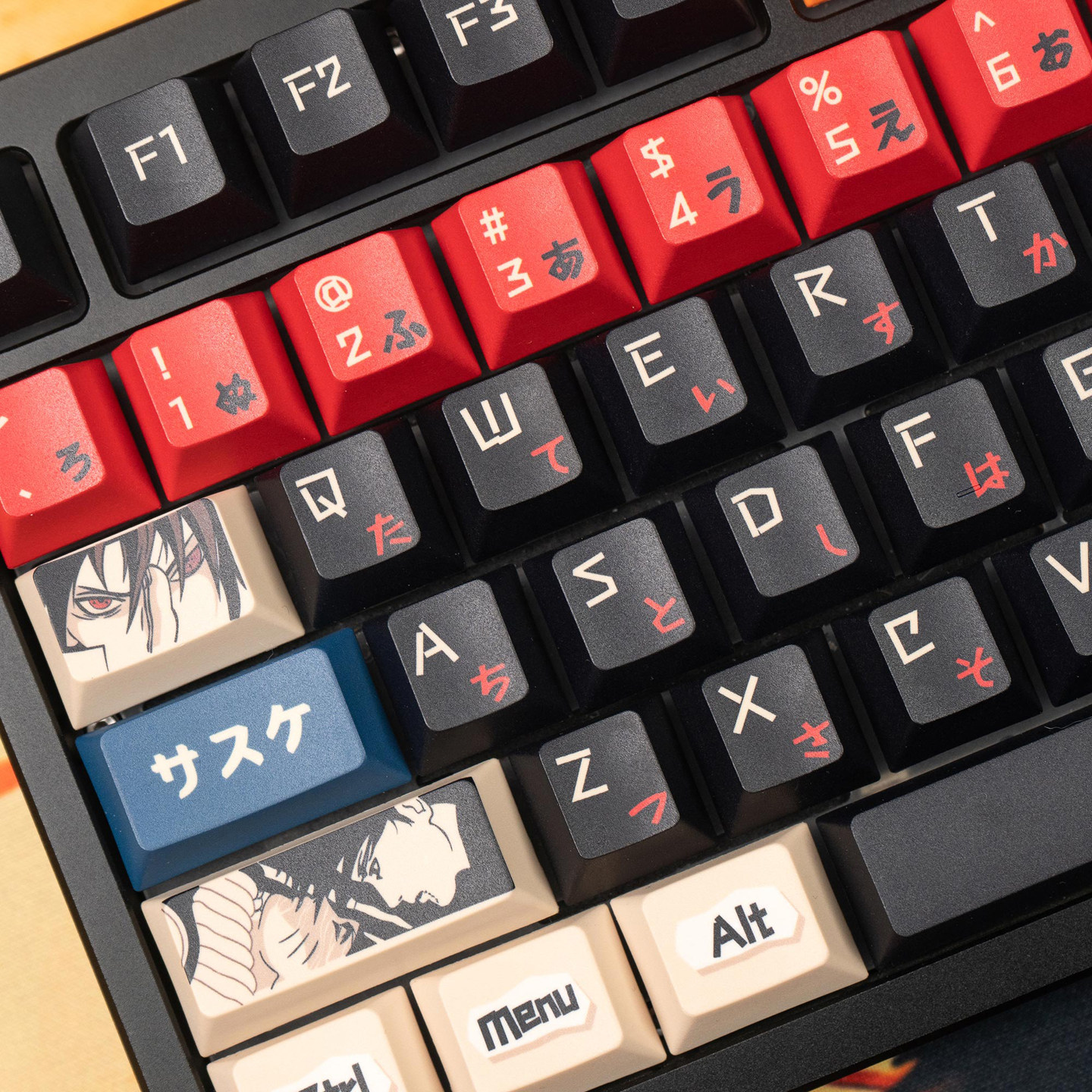 Keycap Mintcap Naruto Cherry PBT Dyesub