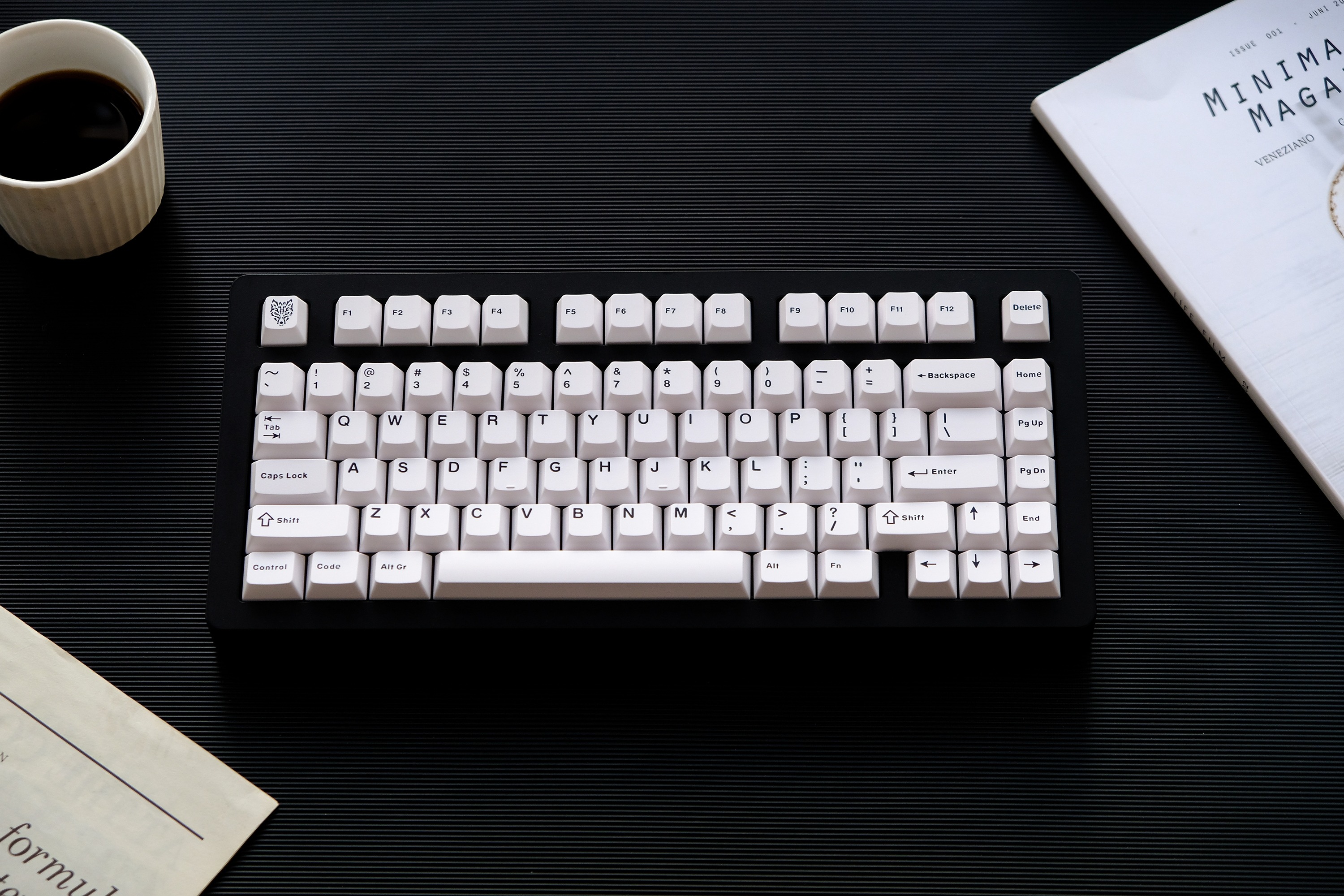 [In Stock] Keycap Cherry Aifei BOW PBT Doubleshot