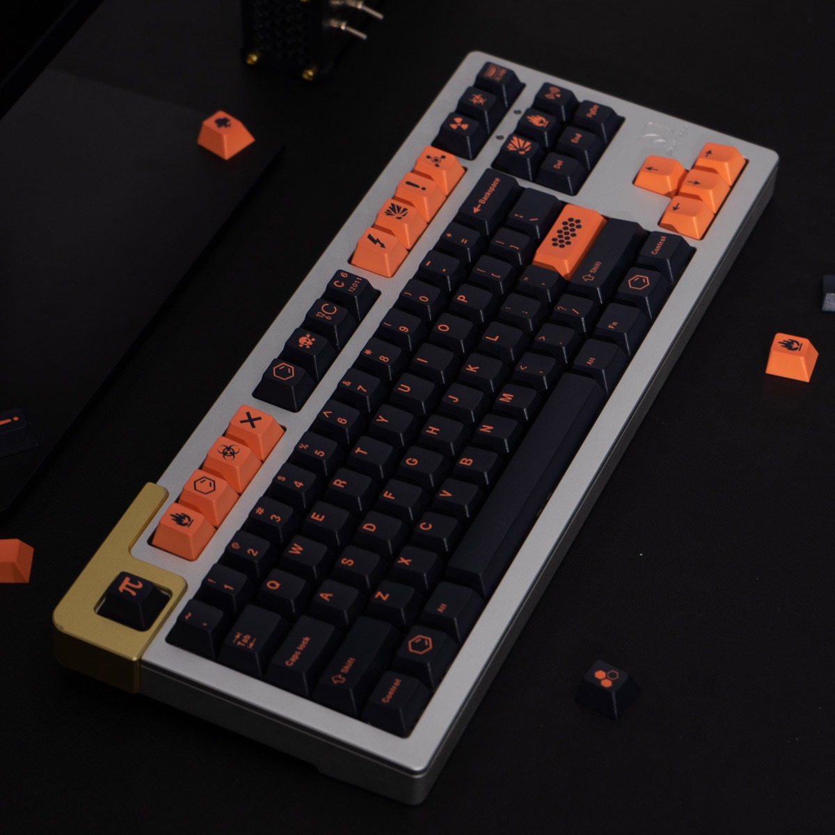 Keycap Mintcaps Cherry Carbon Dark PBT Dyesub