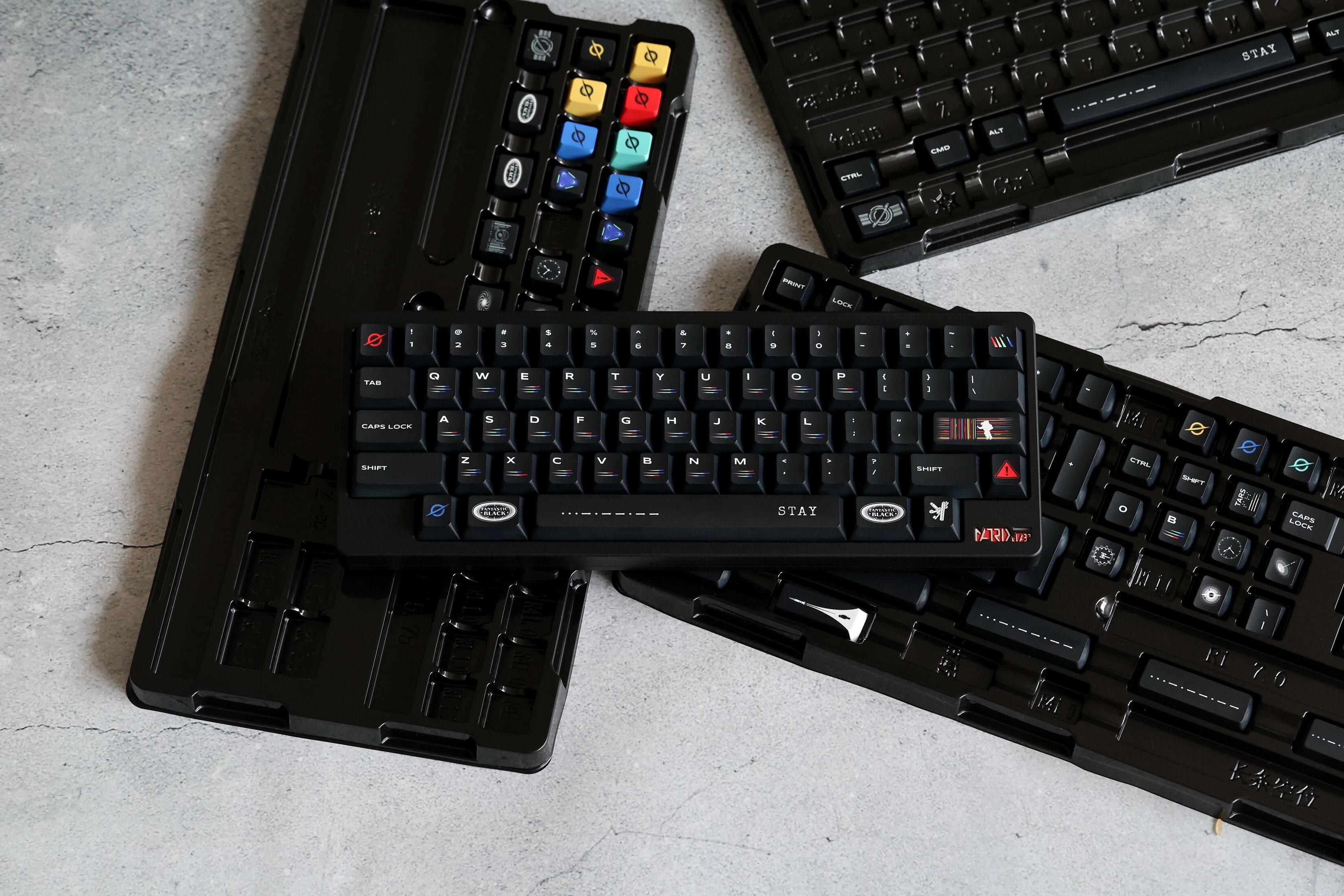 Keycap Cherry Wukds Interstellar Stay PBT Dyesub - 172 nút