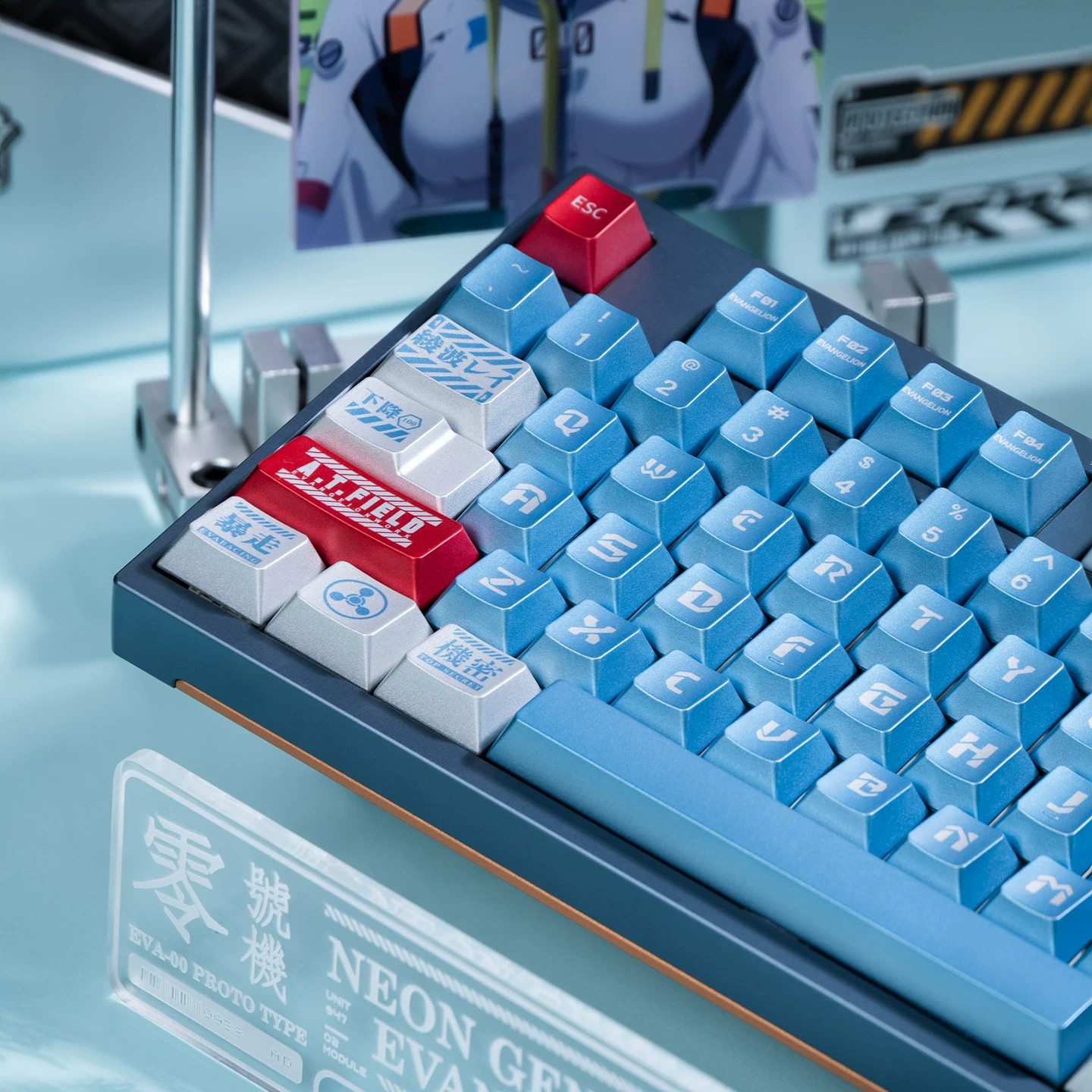 Keycap Mintcap Lilith Metal Cherry PBT Dyesub