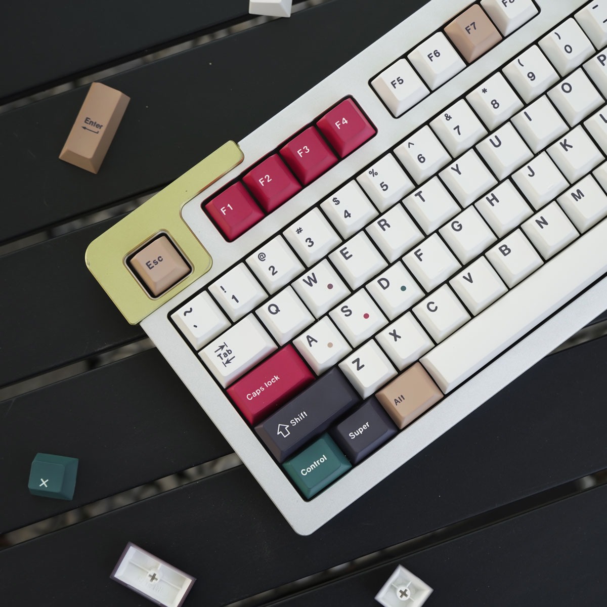 Keycap Mintcaps Cherry Mixed Light R2 PBT Dyesub