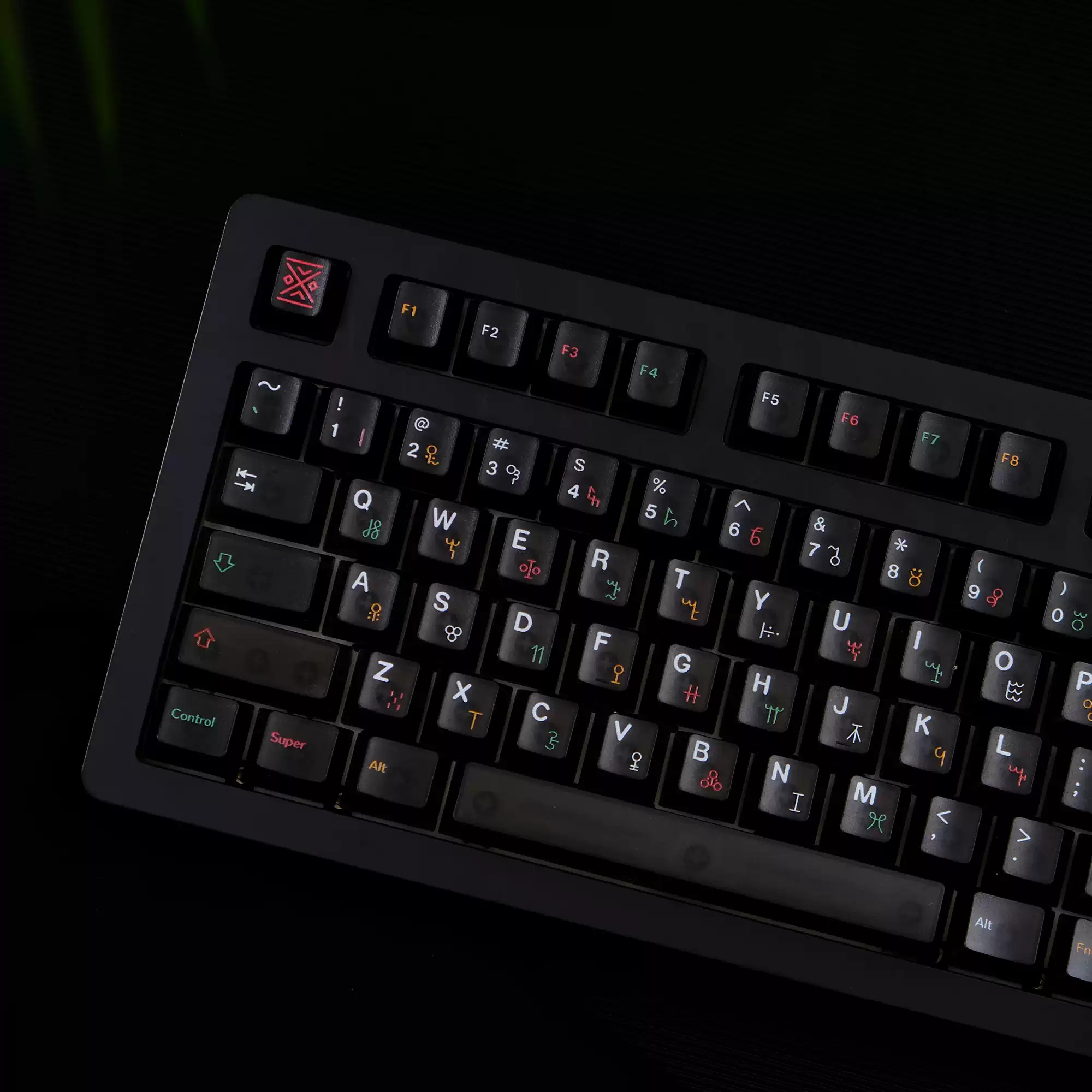 Keycap Aifei Họa tiết Cherry ABS Dyesub