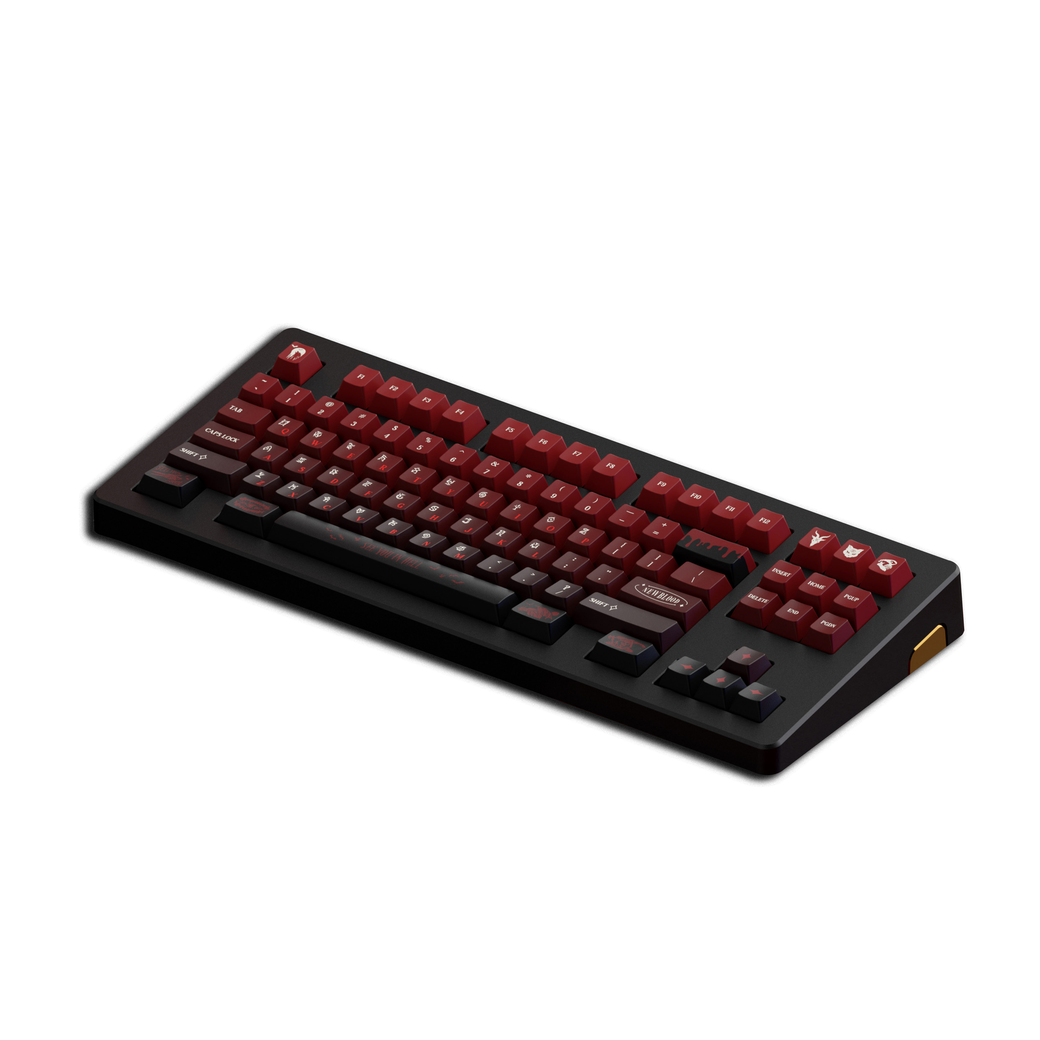 Keycap Cherry Wukds NEW BLOOD PBT Dyesub - 152 nút