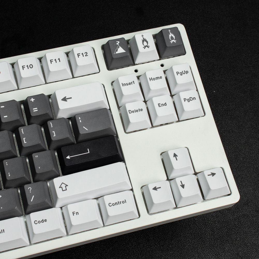 Keycap Mintcaps Cherry Ashes Volcanic PBT Dyesub