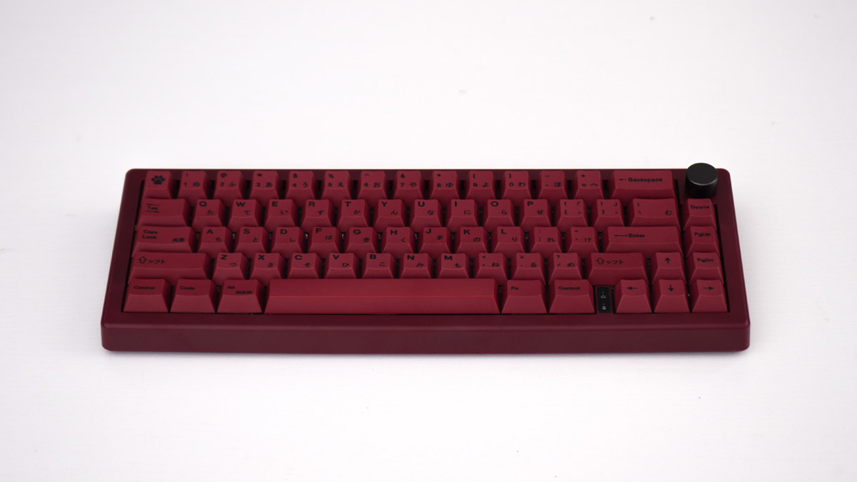 Keycap Cherry Minimalist Red PBT Dyesub