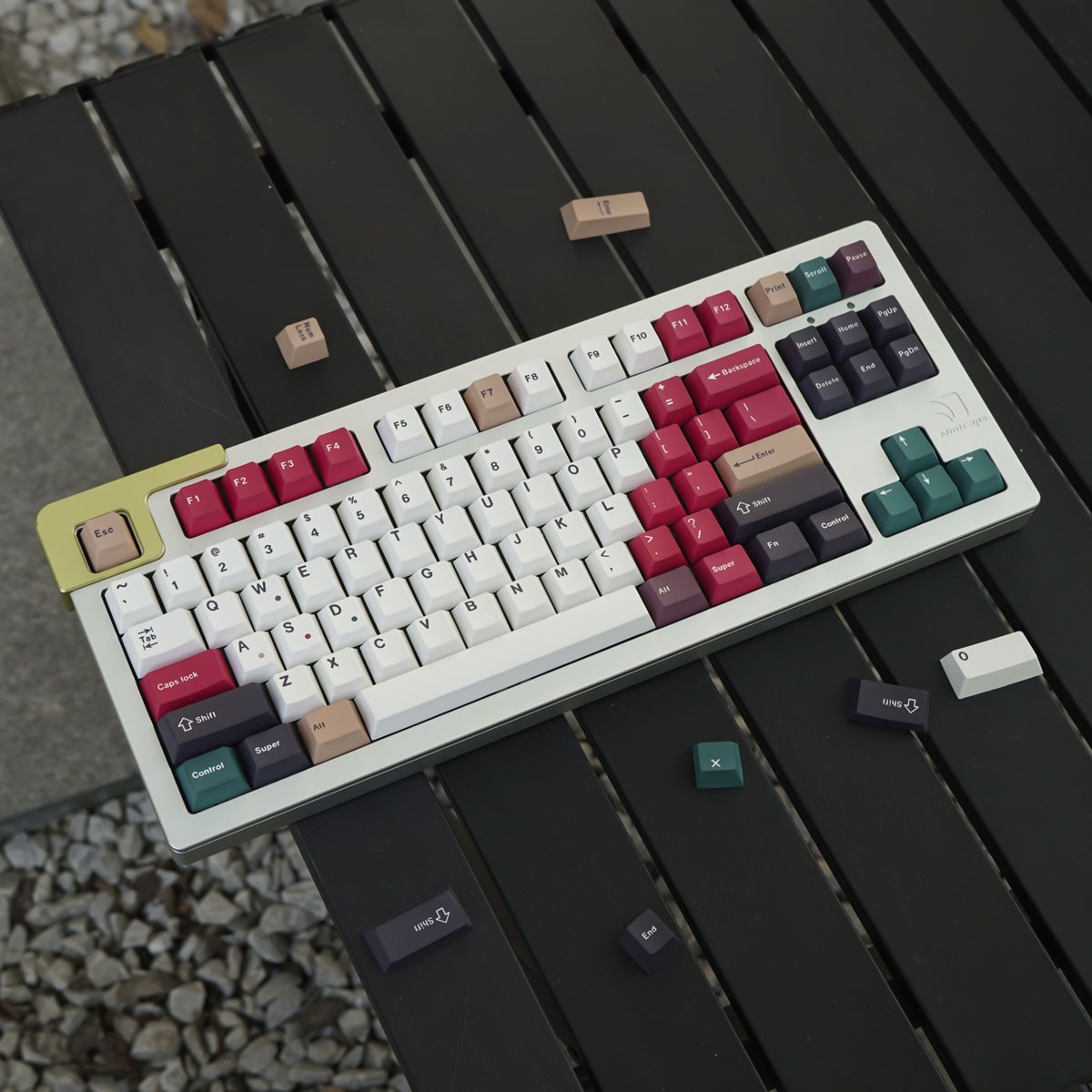 Keycap Mintcaps Cherry Mixed Light R2 PBT Dyesub