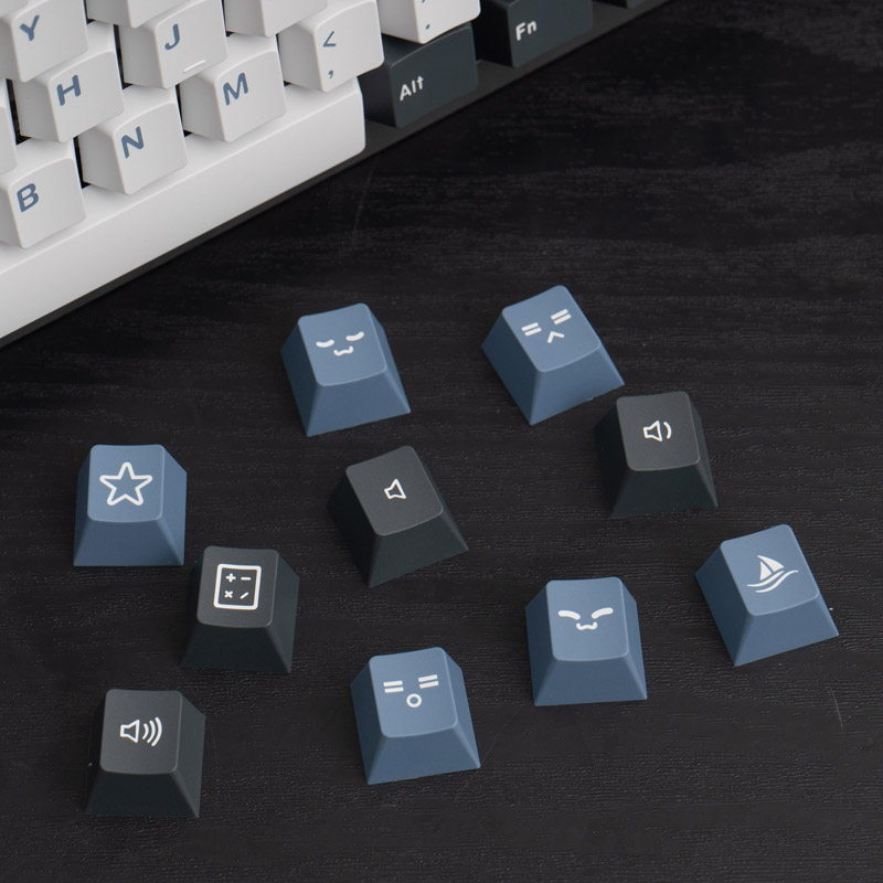 [In Stock] Keycap Cherry Aifei Icon Arctic ABS Doubleshot