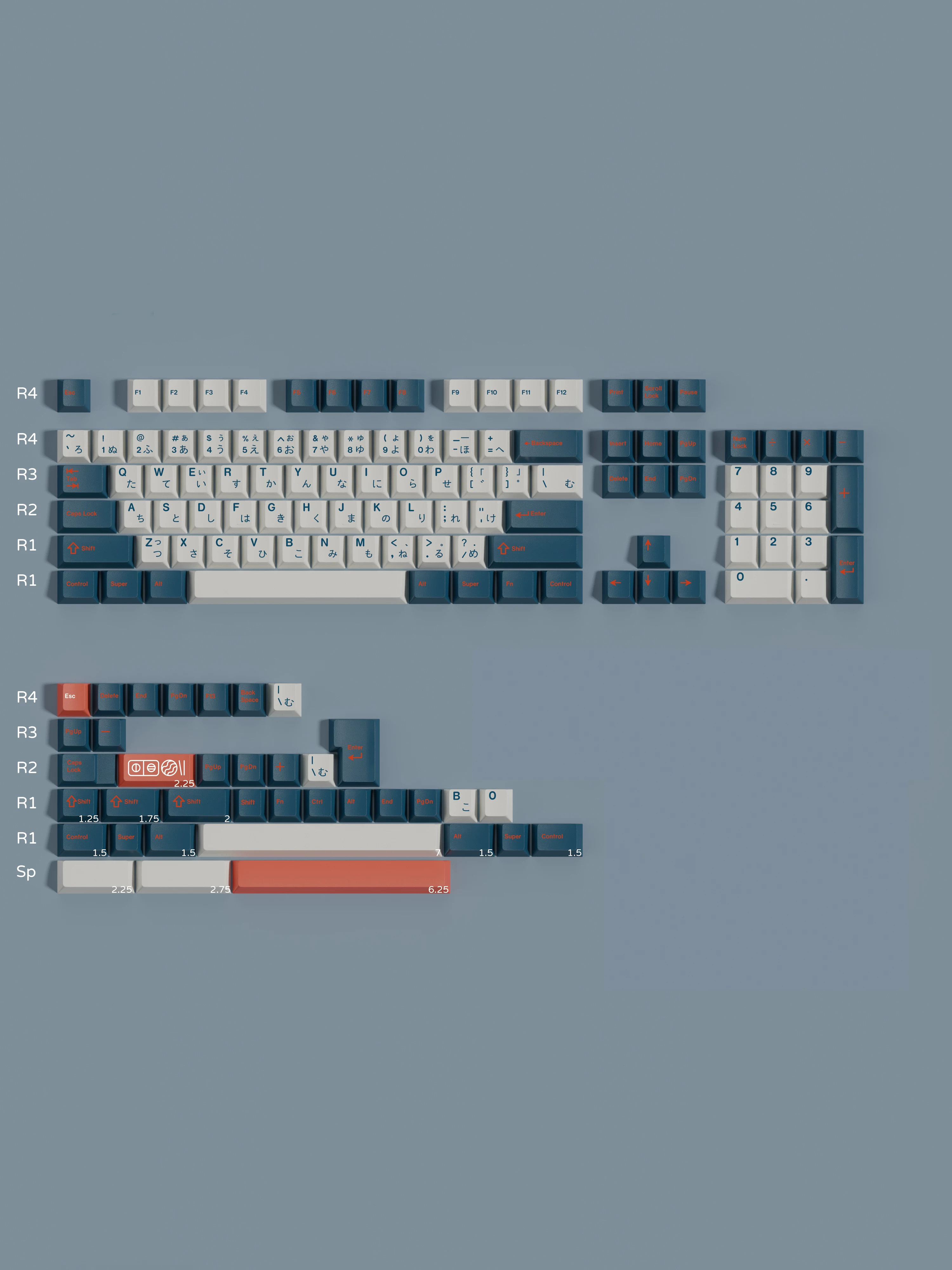 [In Stock] Keycap Walker Bento Cherry PBT Dyesub