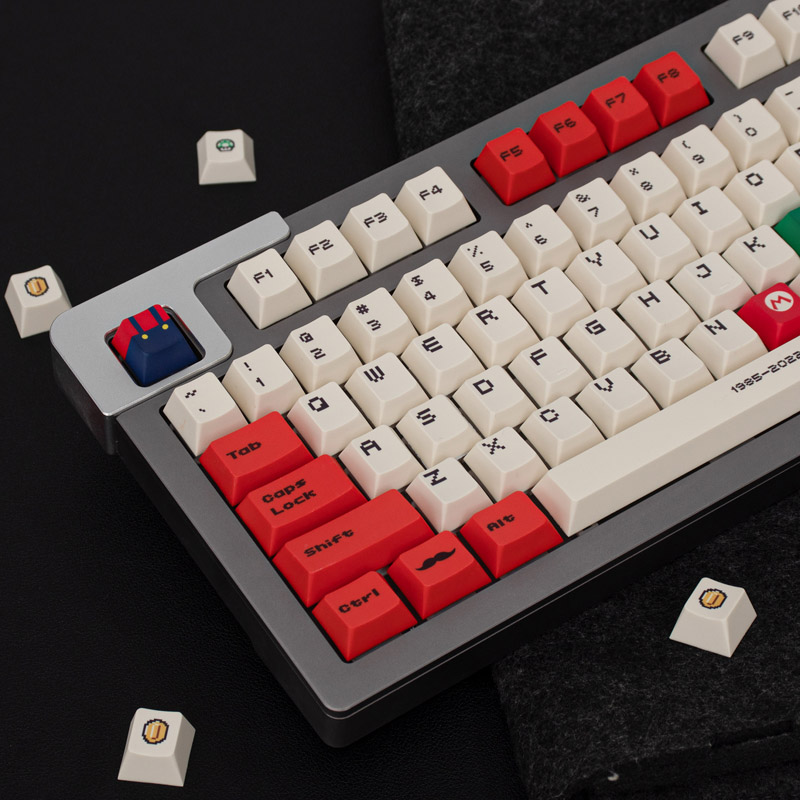 Keycap Mintcaps Cherry Mario PBT Dyesub