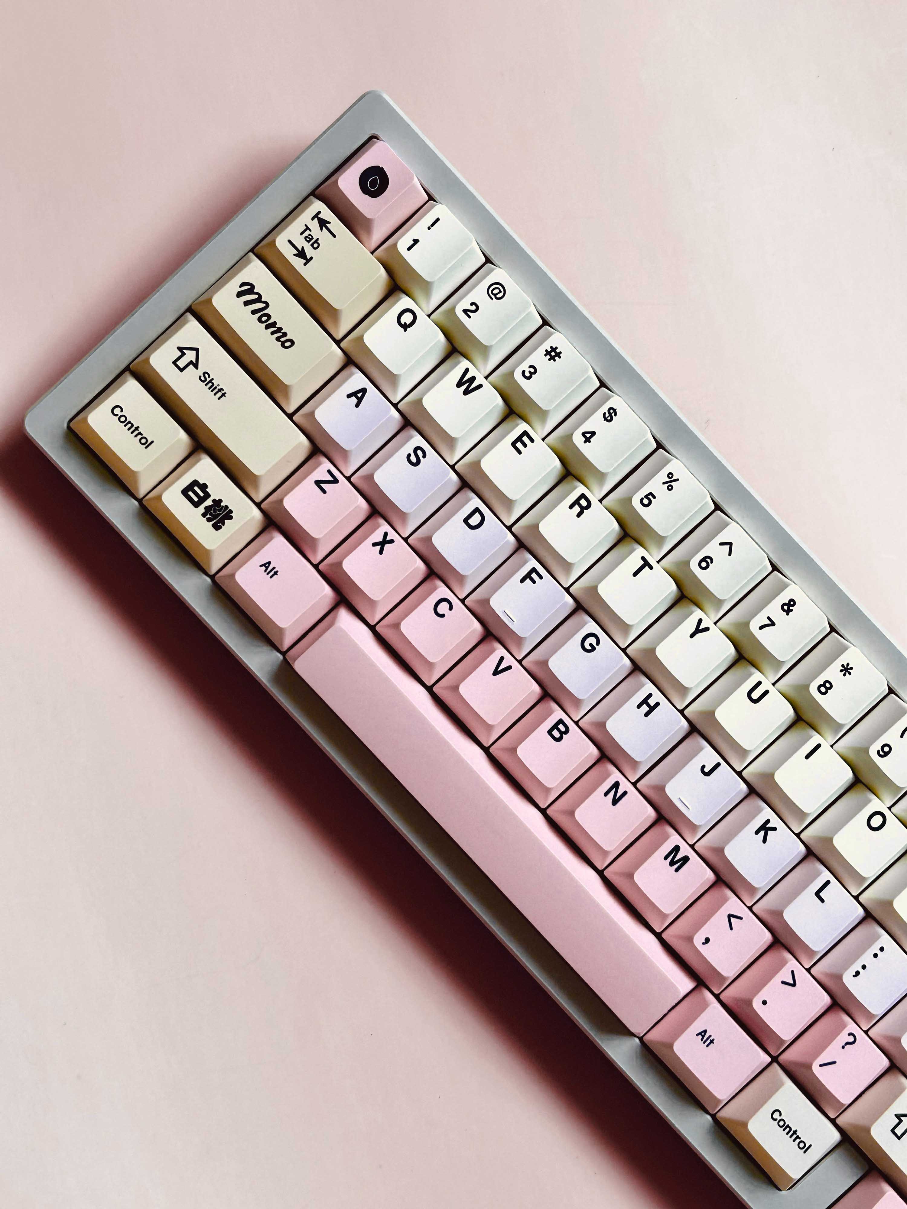 [Instock] Keycap Walker Cherry Ô Long Đào PBT Dyesub