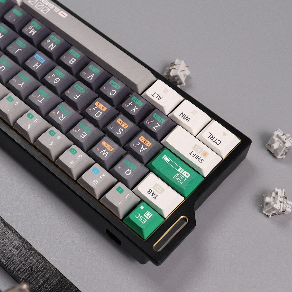 Keycap Mintcaps Cherry Chemical 003 PBT Dyesub
