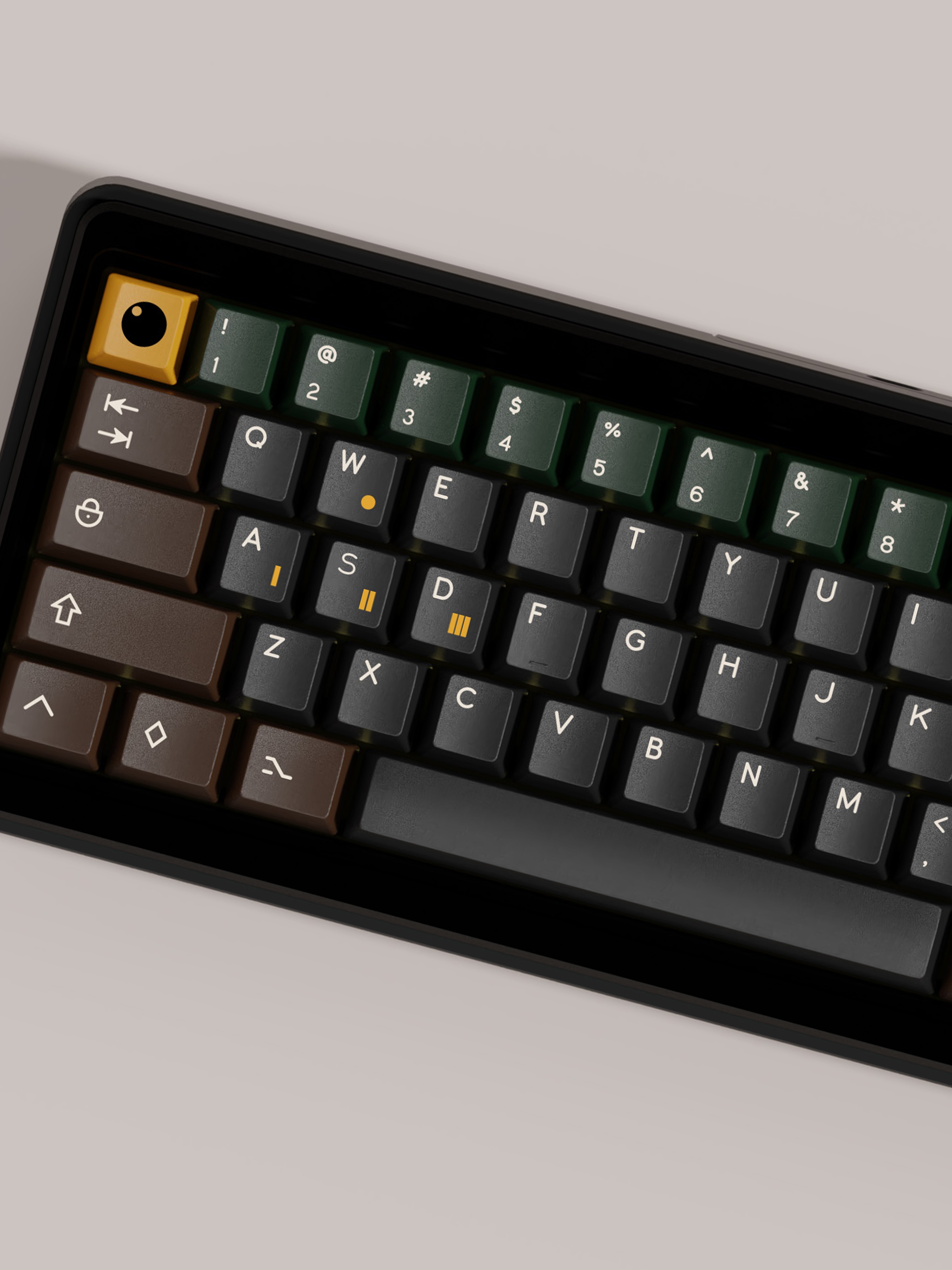 [In Stock] Keycap Walker Cherry Resonance PBT Dyesub