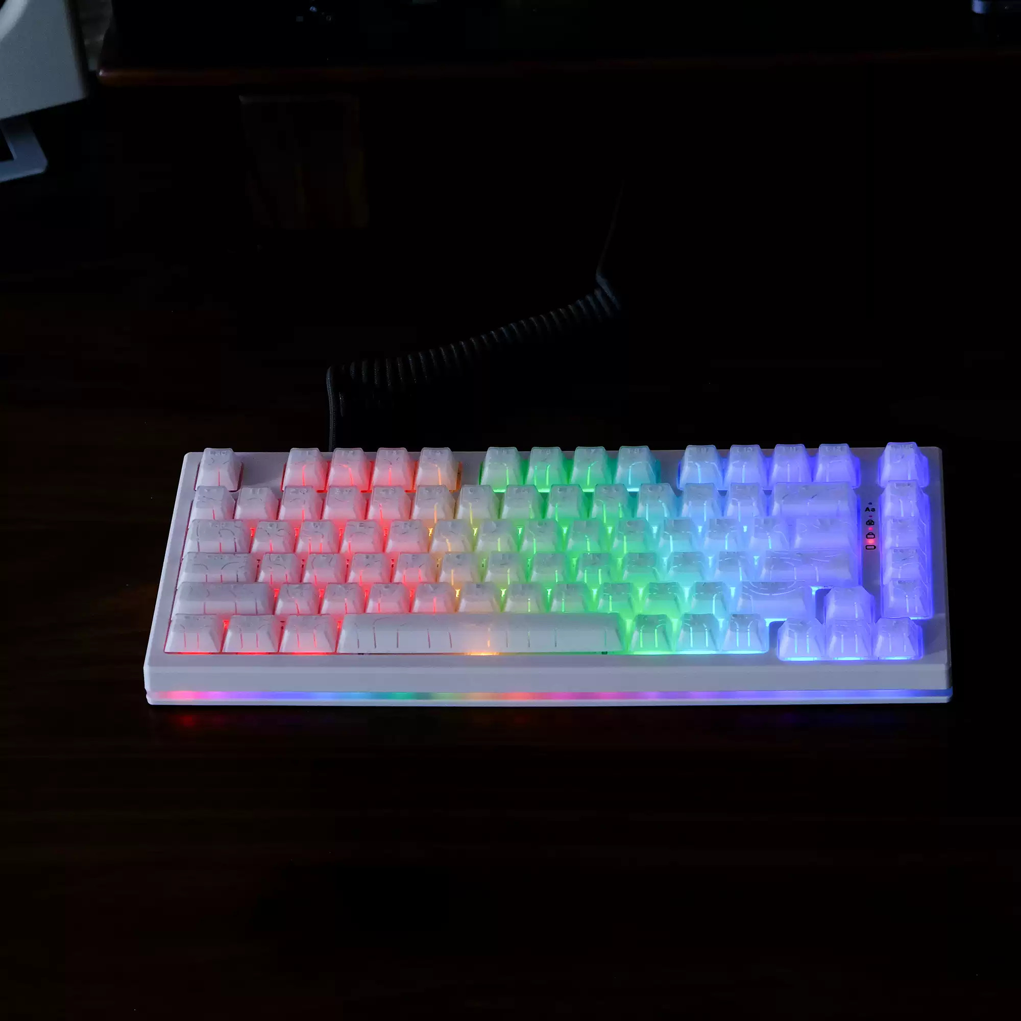 Keycap Cherry Aifei Đường Viền ABS Xuyên led