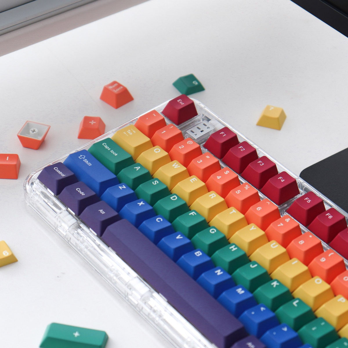 Keycap Mintcaps Cherry Pride PBT Dyesub