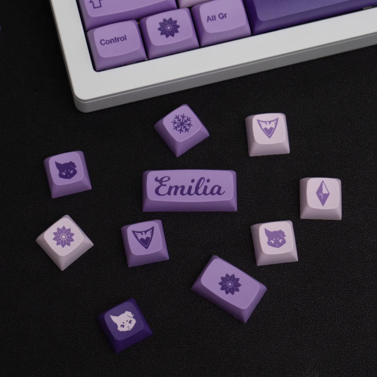 [IN STOCK] Keycap XDA Purple witch (box) | PBT Dyesub