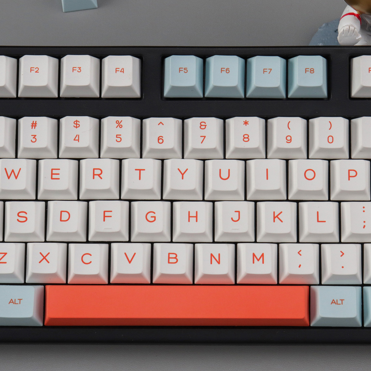 Keycap Mintcaps Cherry Salmon PBT Dyesub