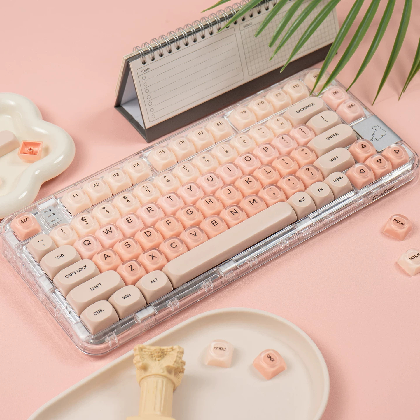 Keycap Mintcap Candy MOA PBT+PC Dyesub - Orange