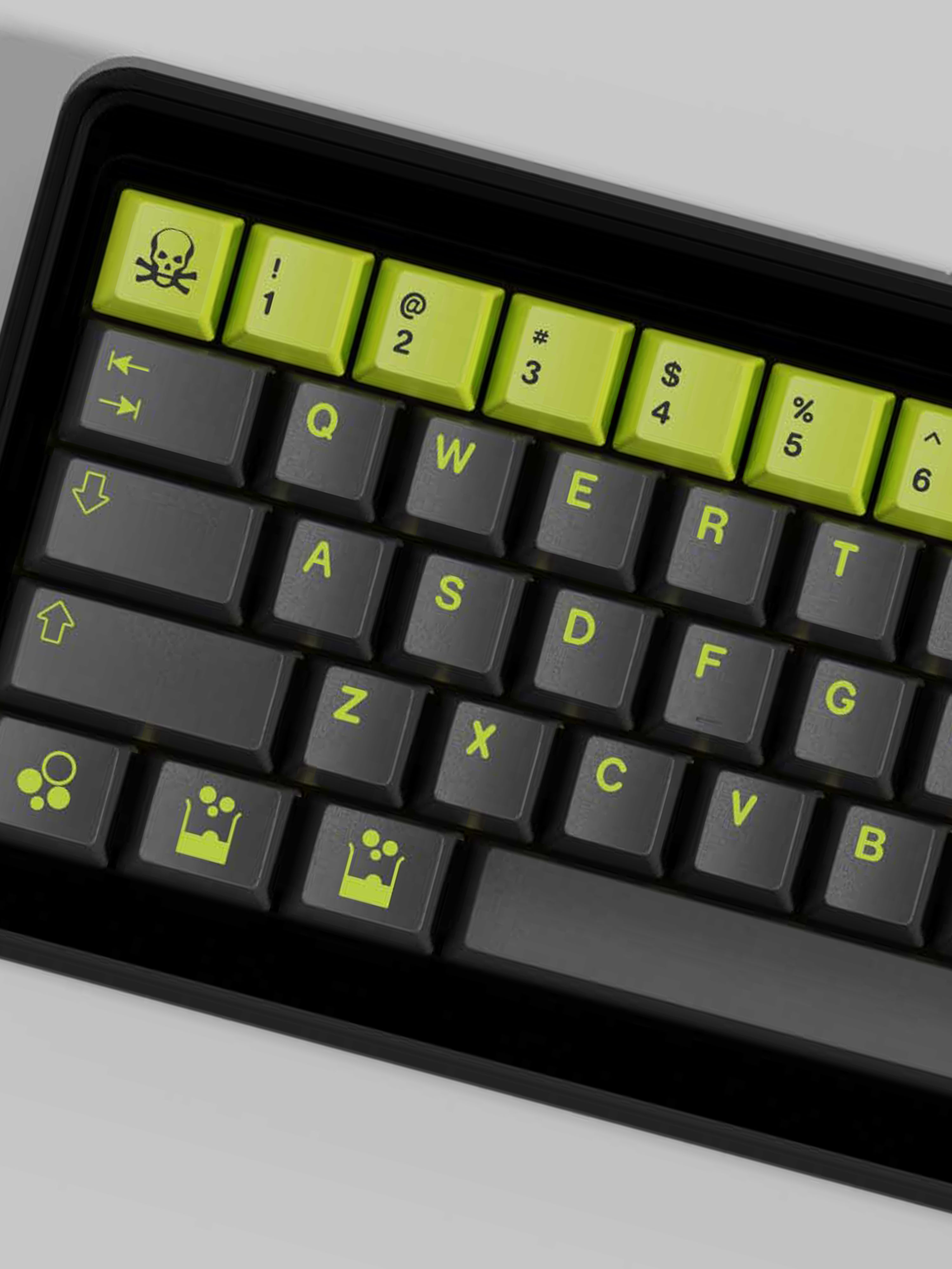 Keycap Walker Cherry  Toxic PBT Dyesub
