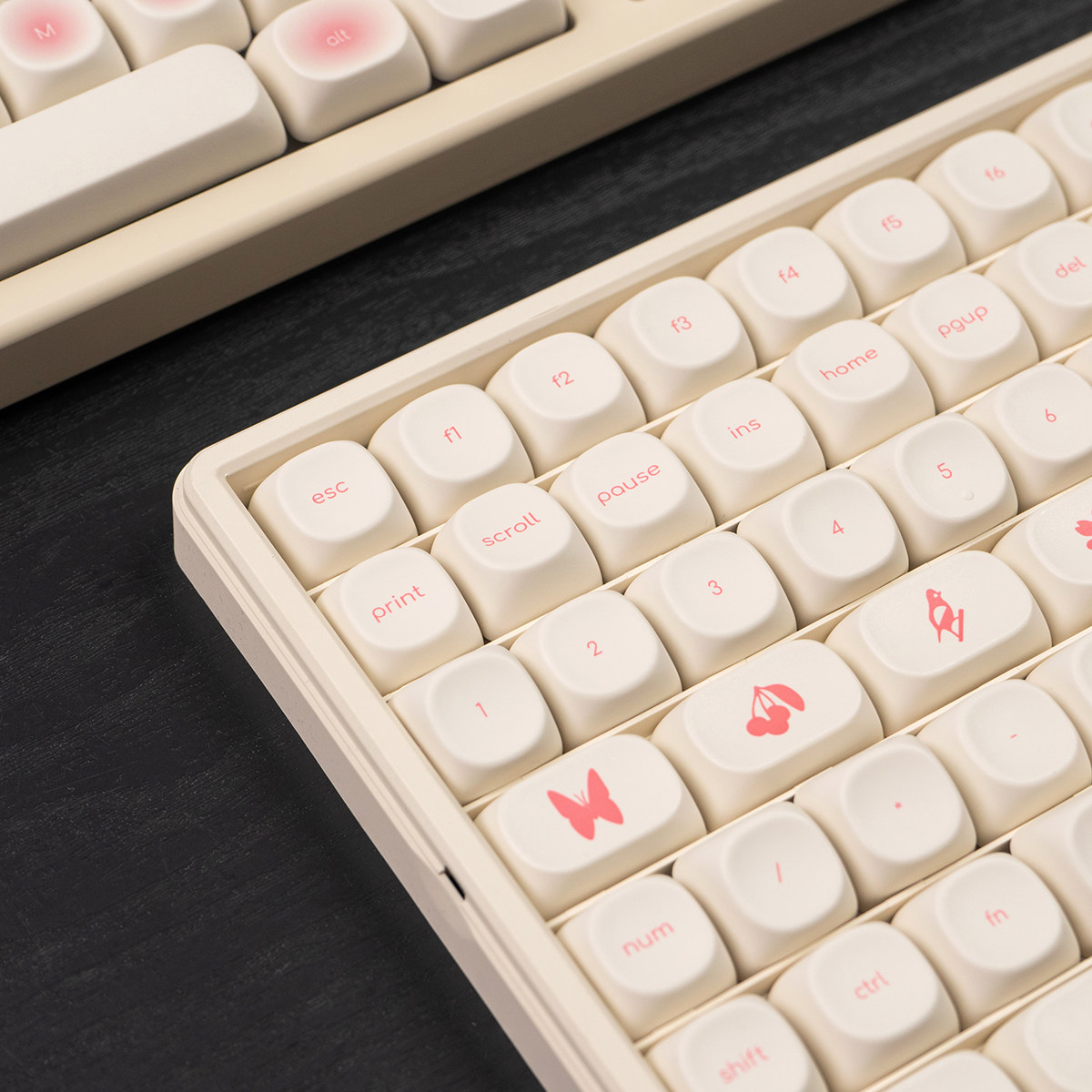 Keycap MOA Mintcap Flower PBT Dyesub