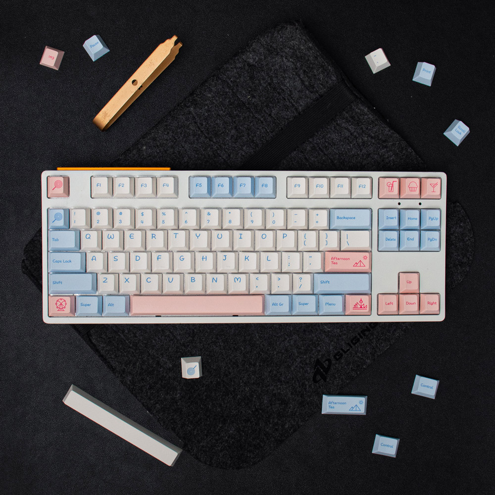 Keycap Mintcaps Cherry Summer Romantic PBT Dyesub
