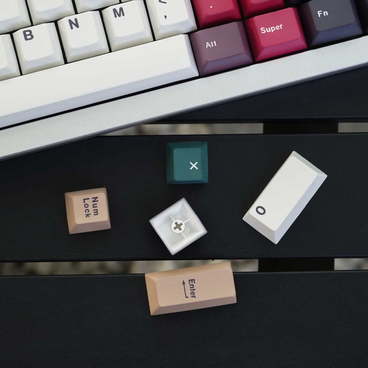 Keycap Mintcaps Cherry Mixed Light R2 PBT Dyesub