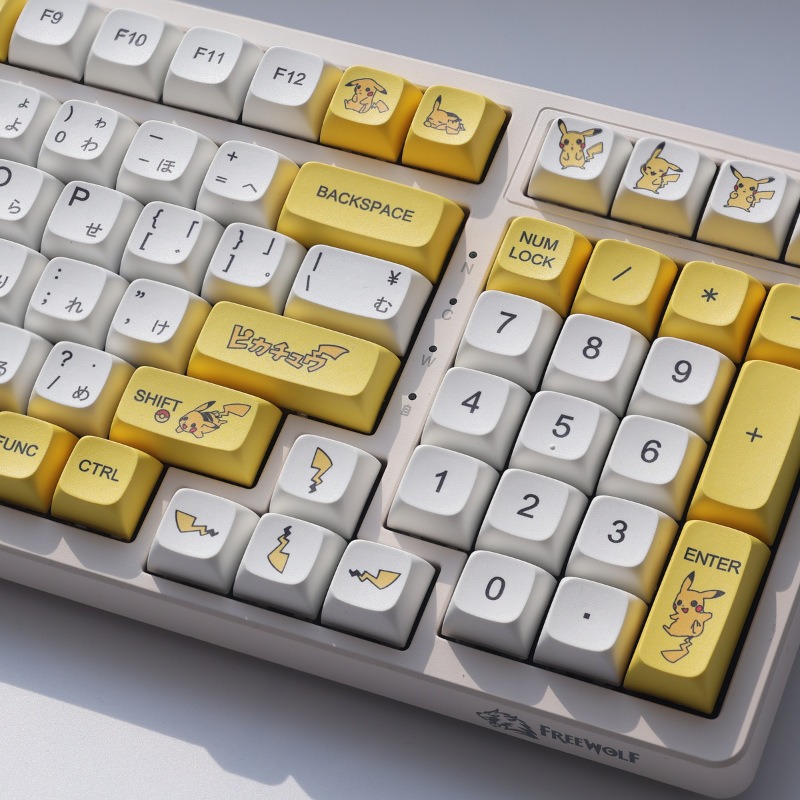 Keycap XDA Pikachu PBT Dyesub