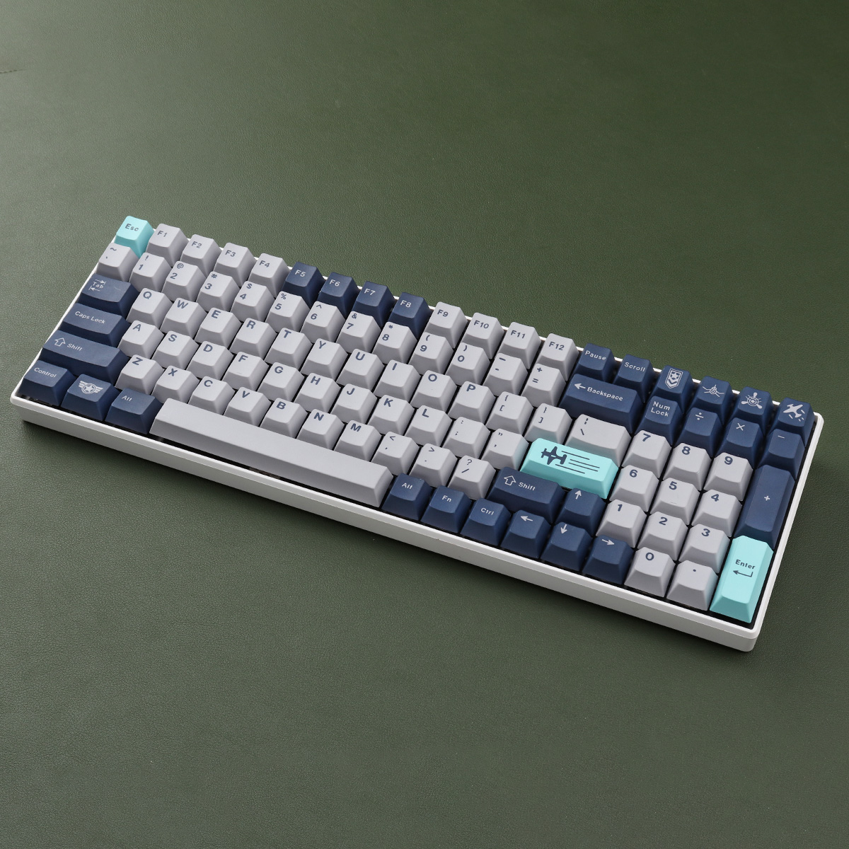 Keycap Mintcaps Cherry Pacific PBT Dyesub