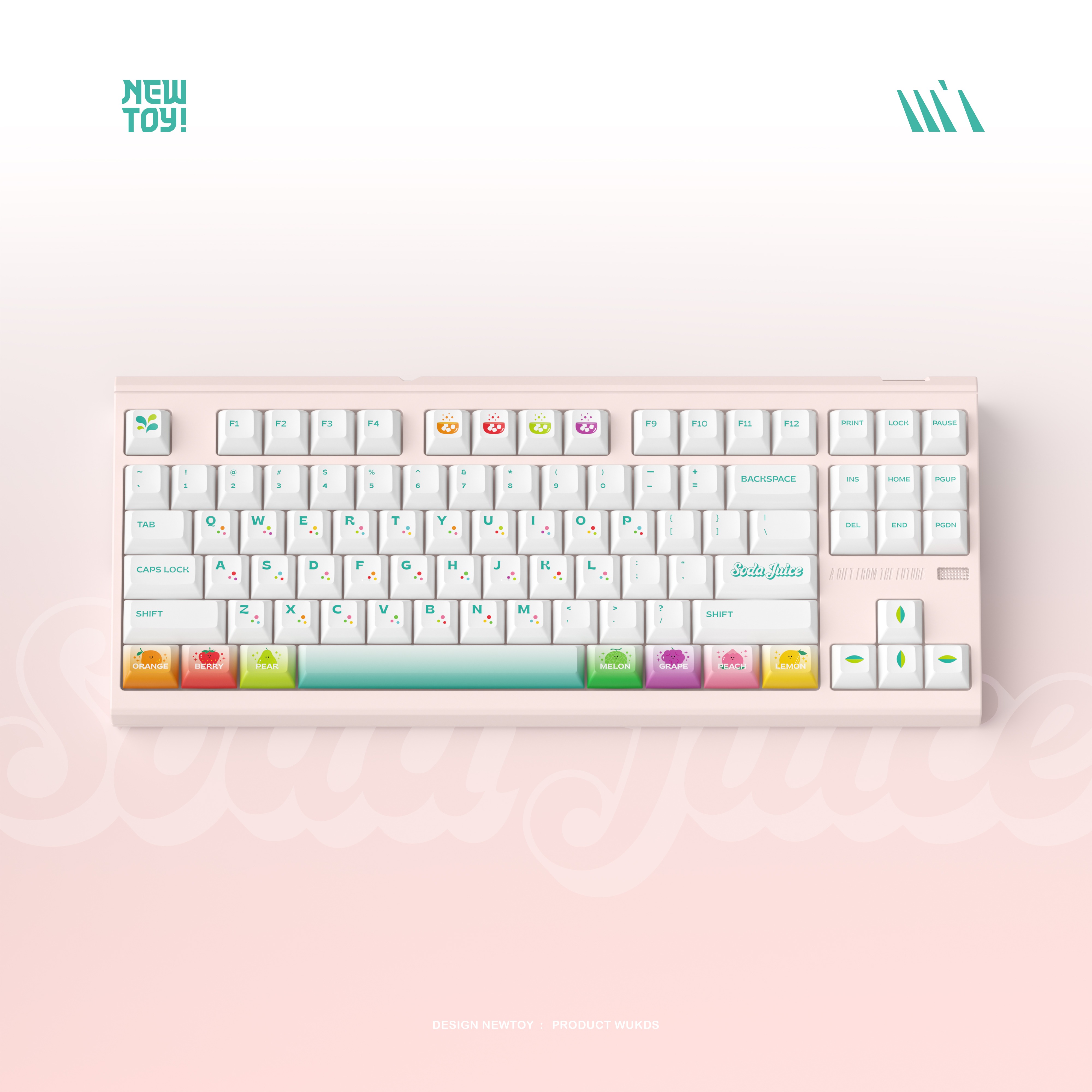 Keycap Cherry Wukds Bubble Theme