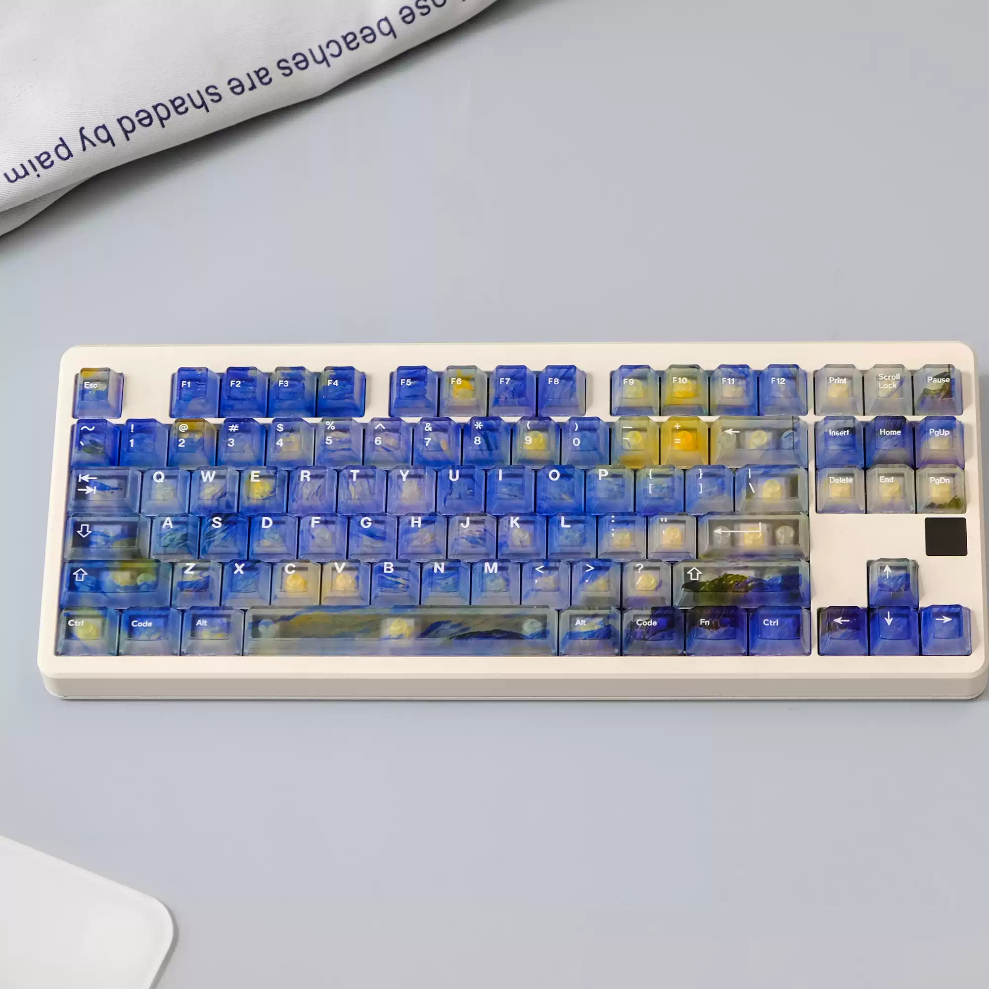 Keycap Cherry Aifei Starry Night ABS Xuyên led