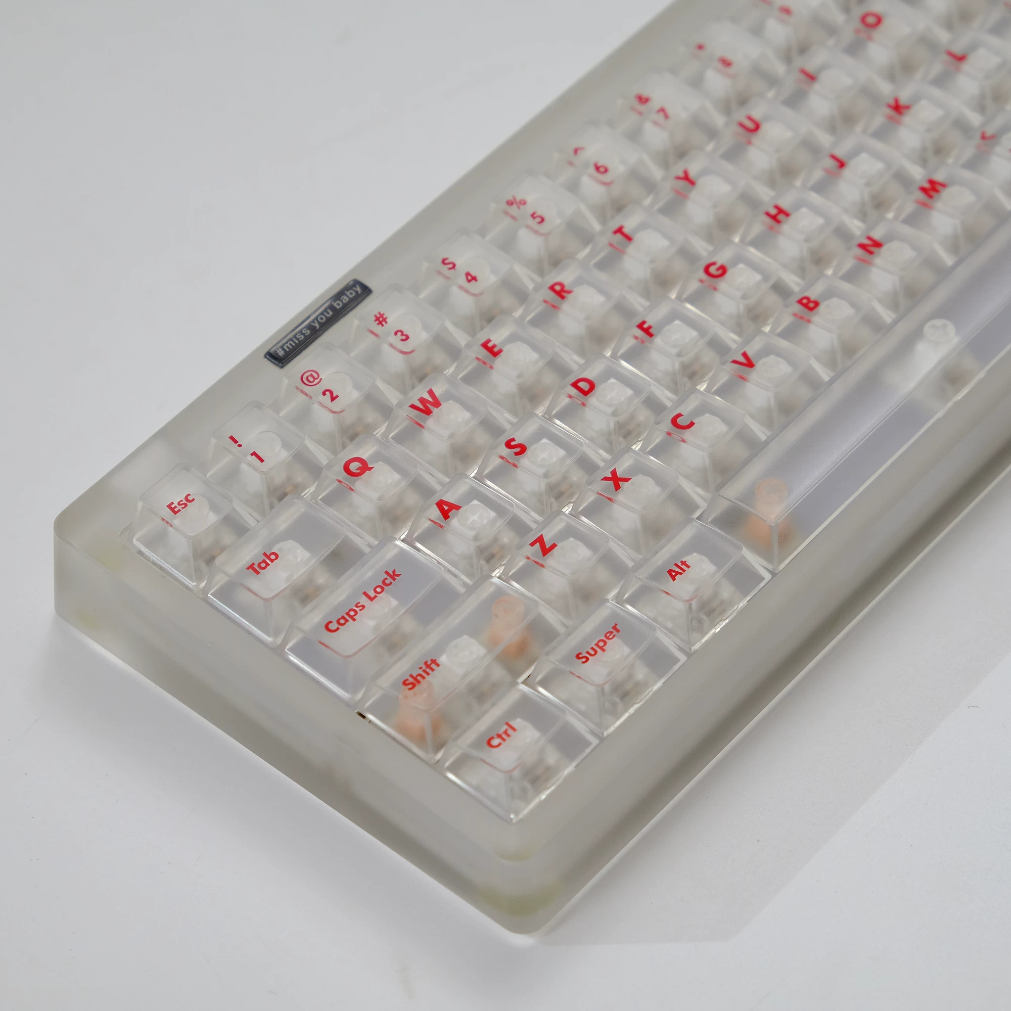 Keycap Aifei Foggy Cherry ABS Xuyên led