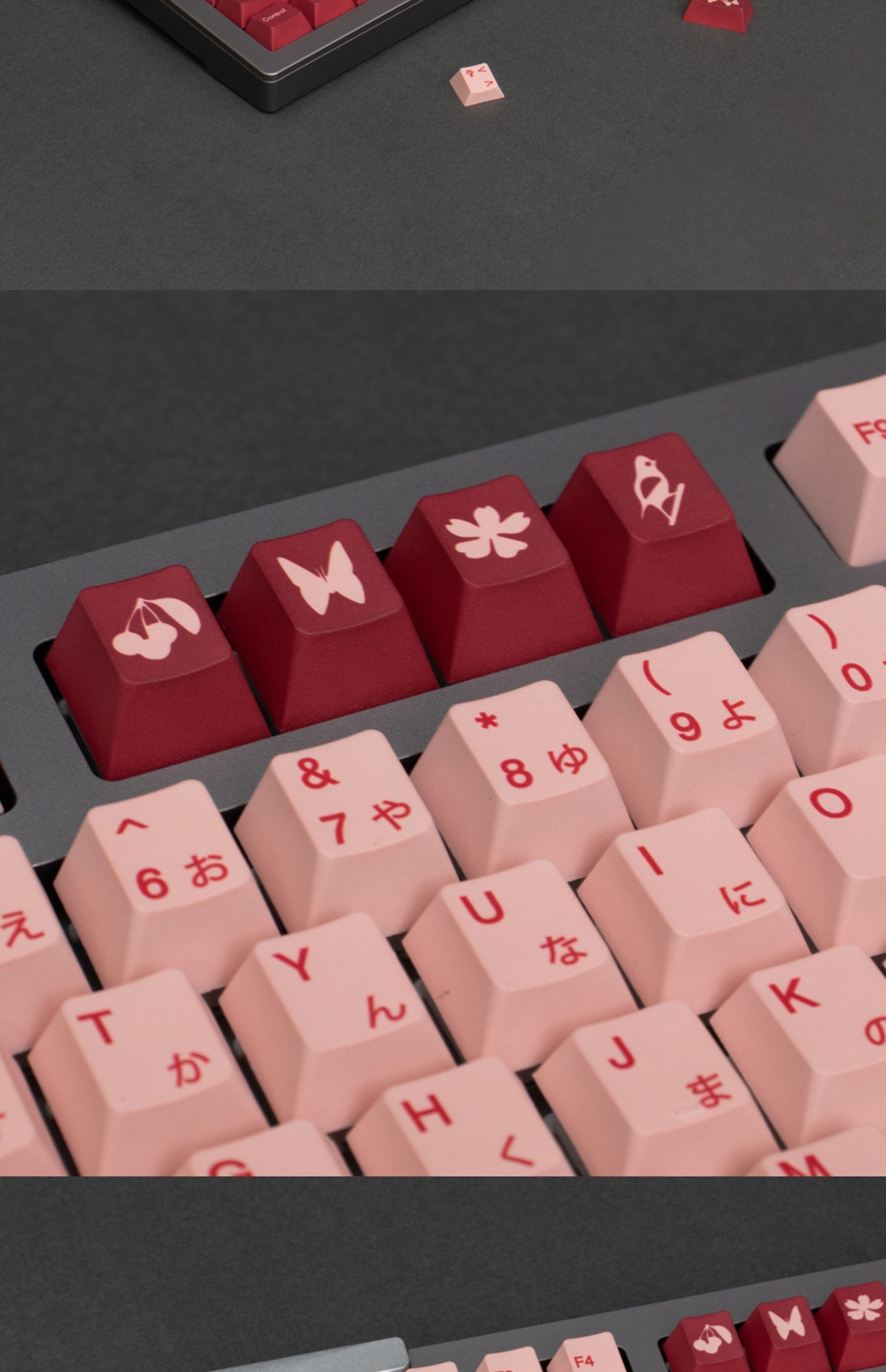 Keycap Mintcaps Cherry Blossom PBT Dyesub