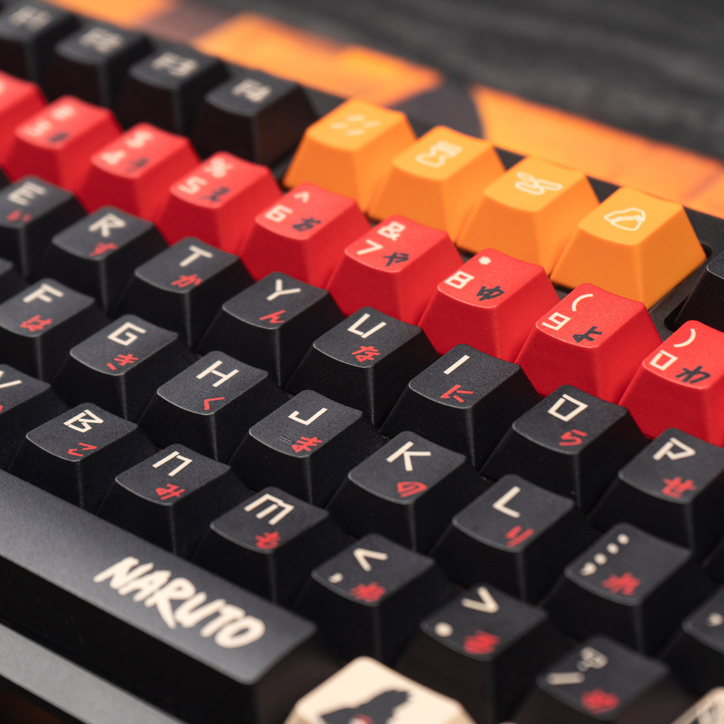 Keycap Mintcap Naruto Cherry PBT Dyesub