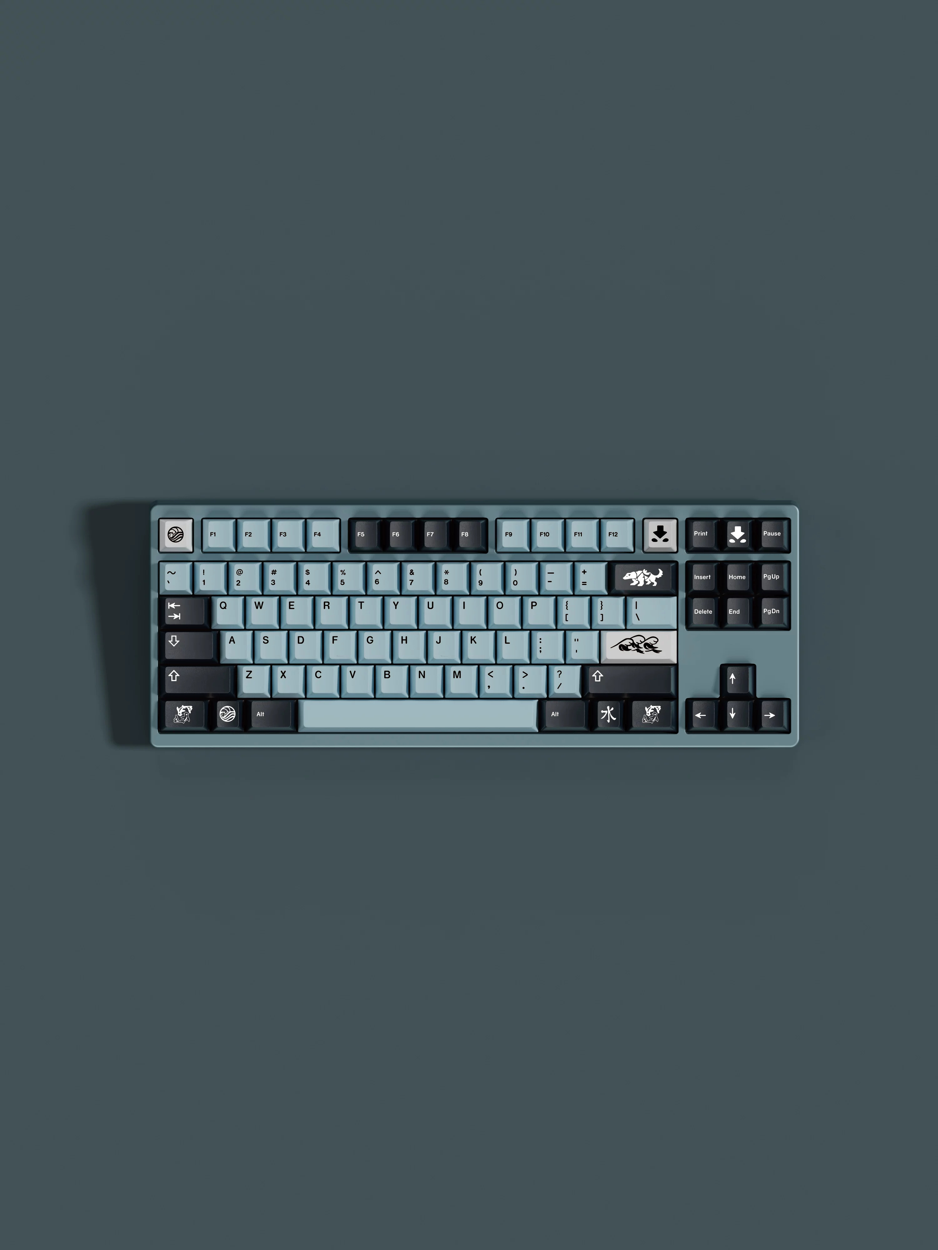 Keycap Walker Mizu Water Cherry PBT Dyesub
