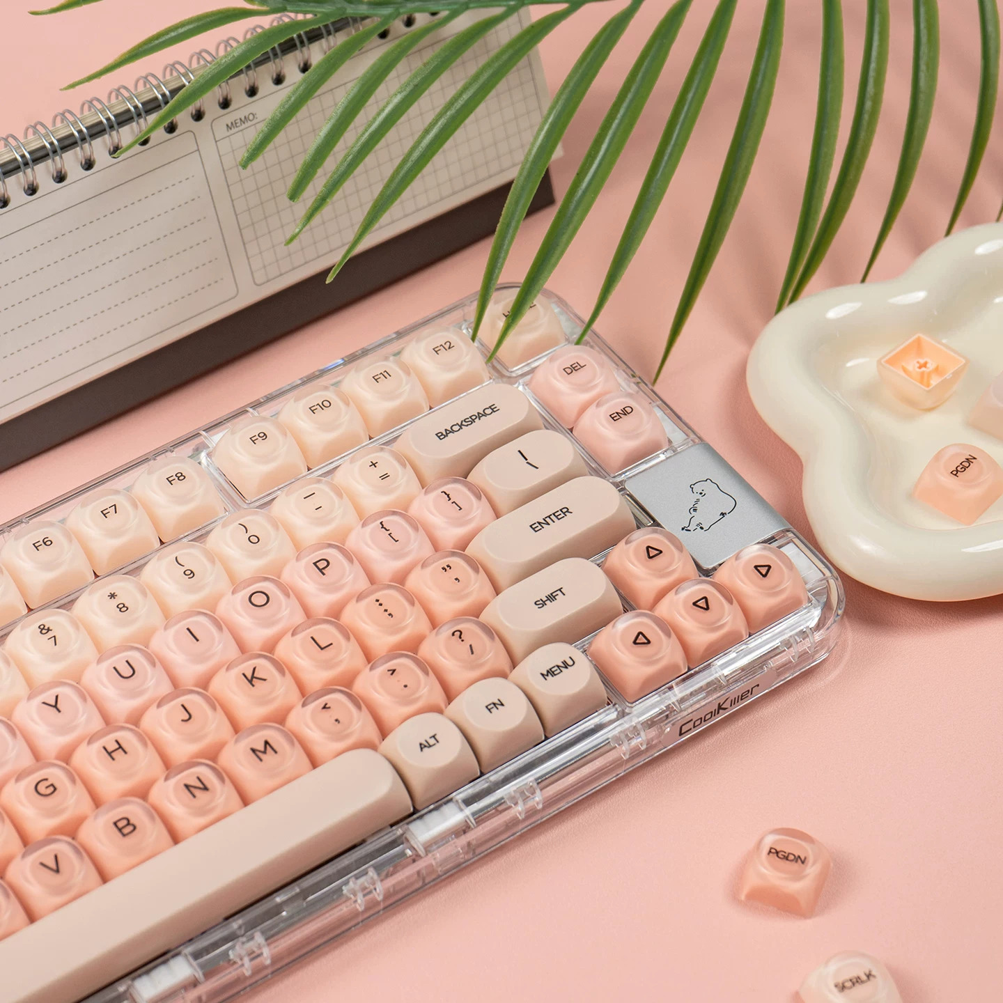 Keycap Mintcap Candy MOA PBT+PC Dyesub - Orange