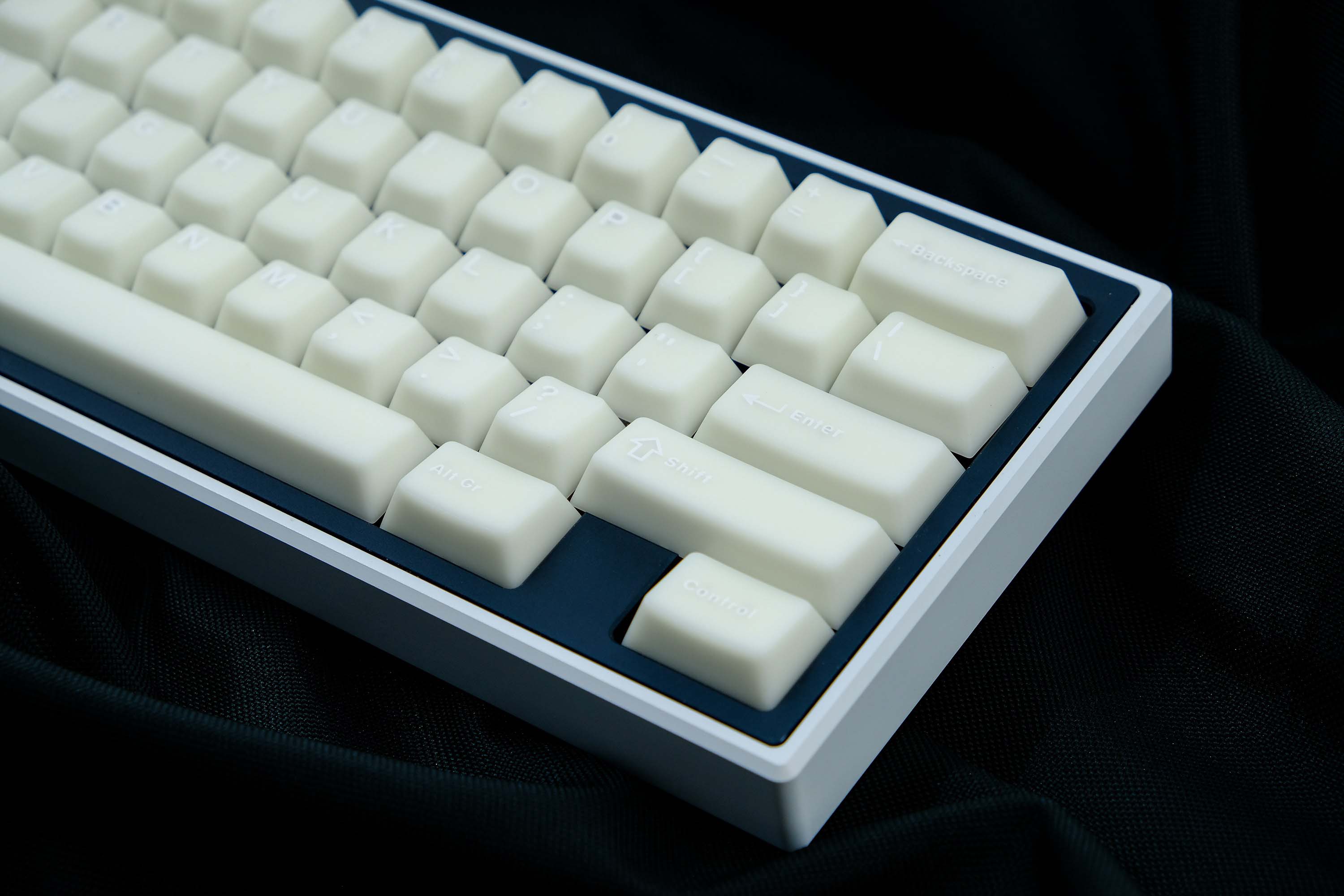 [In Stock] Keycap Cherry Aifei White Marble PBT Doubleshot