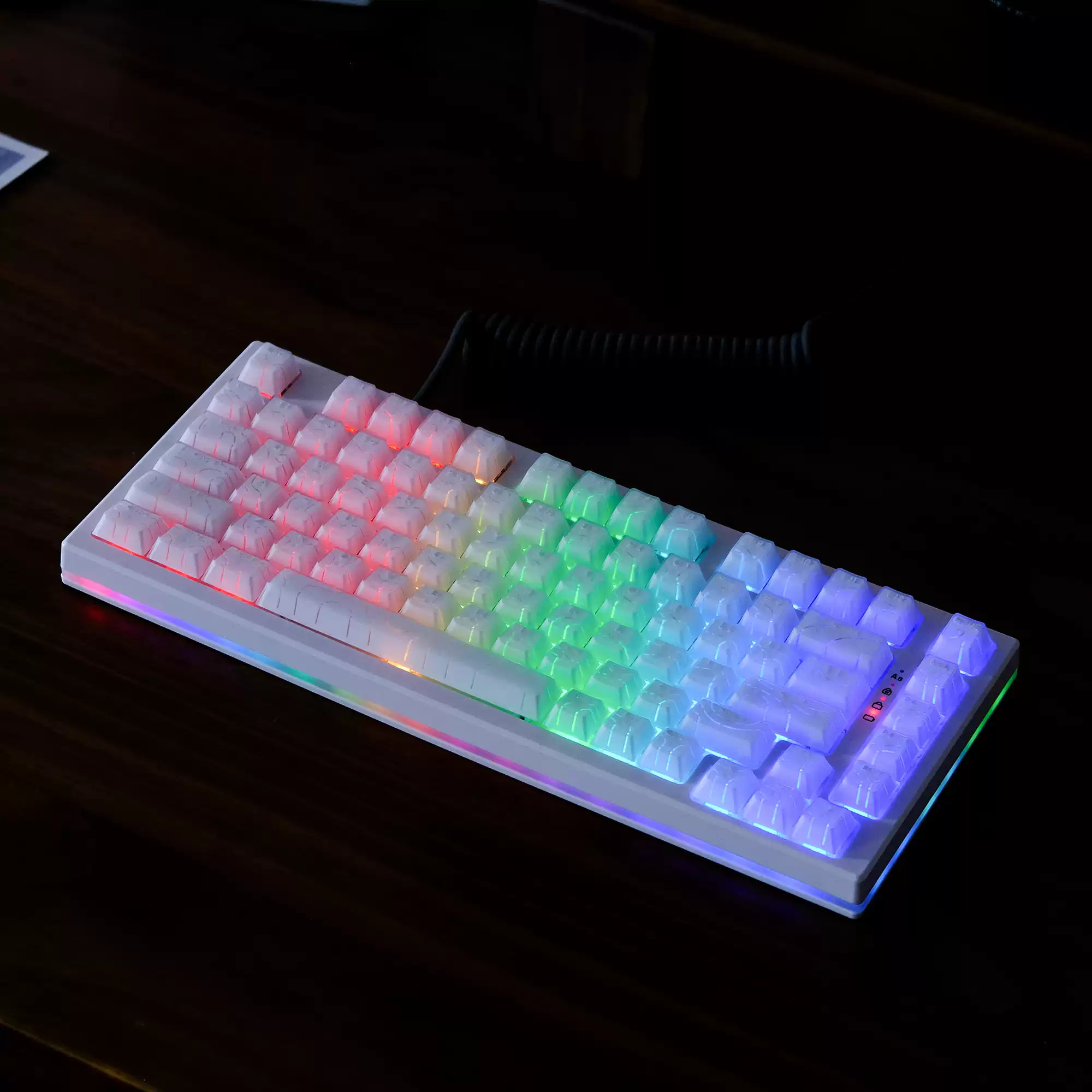 Keycap Cherry Aifei Đường Viền ABS Xuyên led
