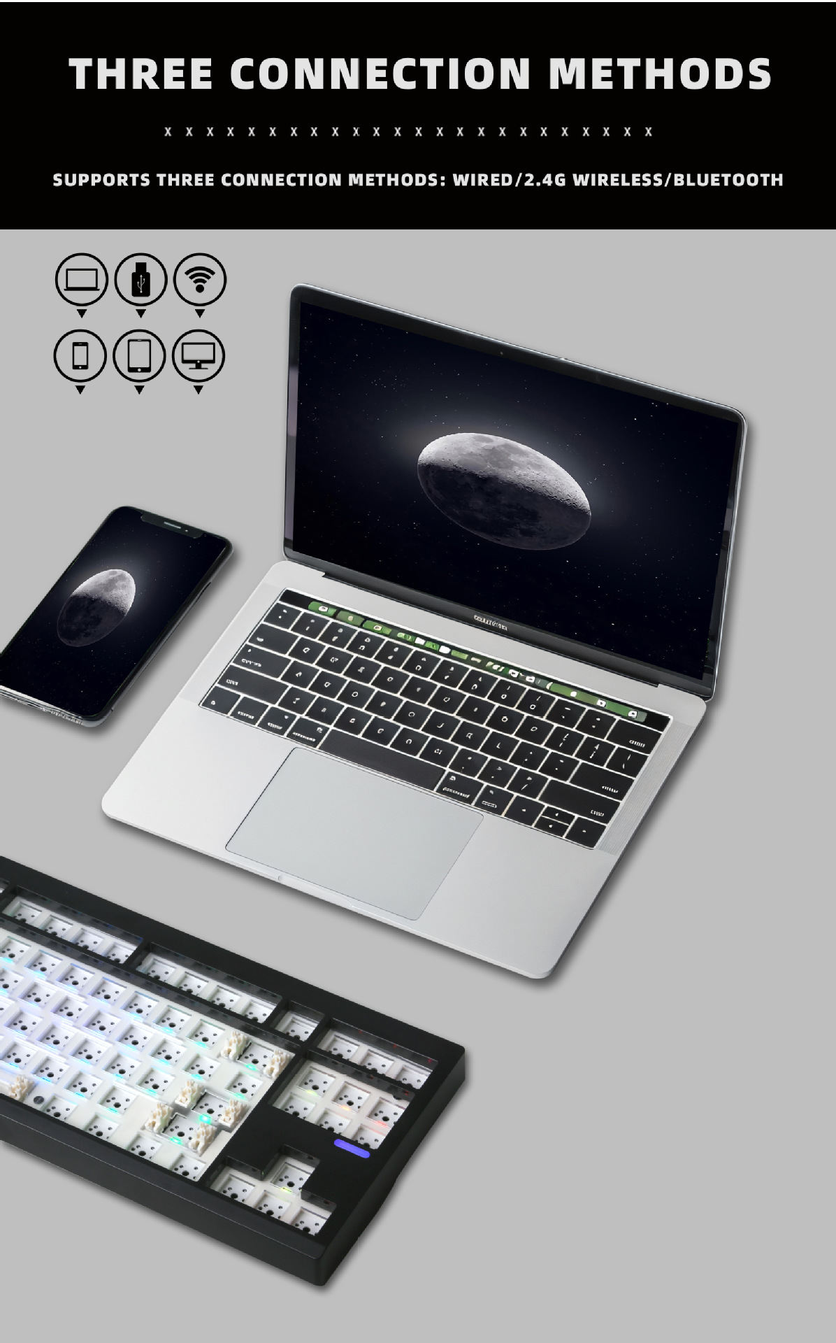 [In-stock] Bàn phím cơ GMK87-L