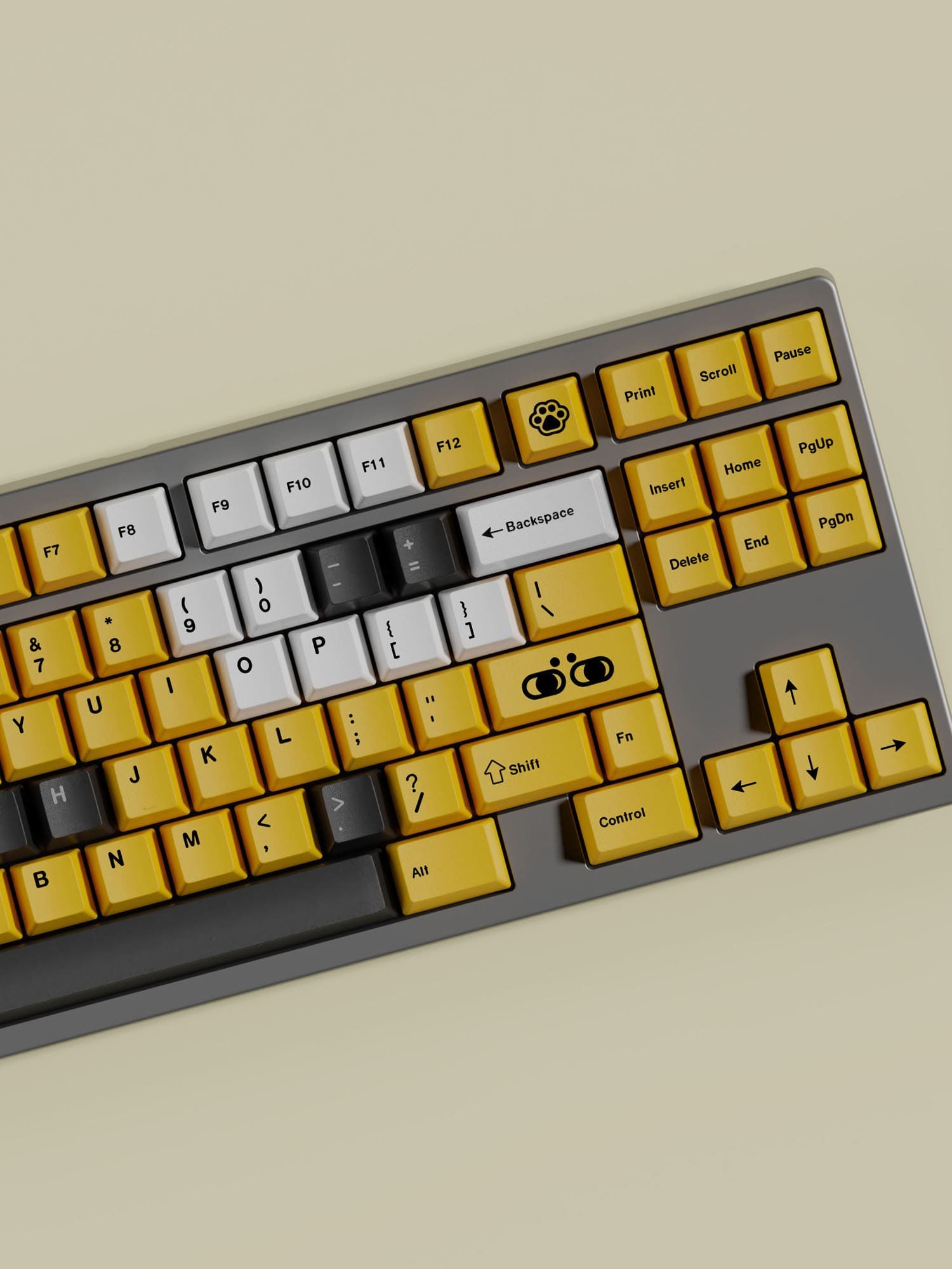 Keycap Walker Cherry  Dog Hook PBT Dyesub