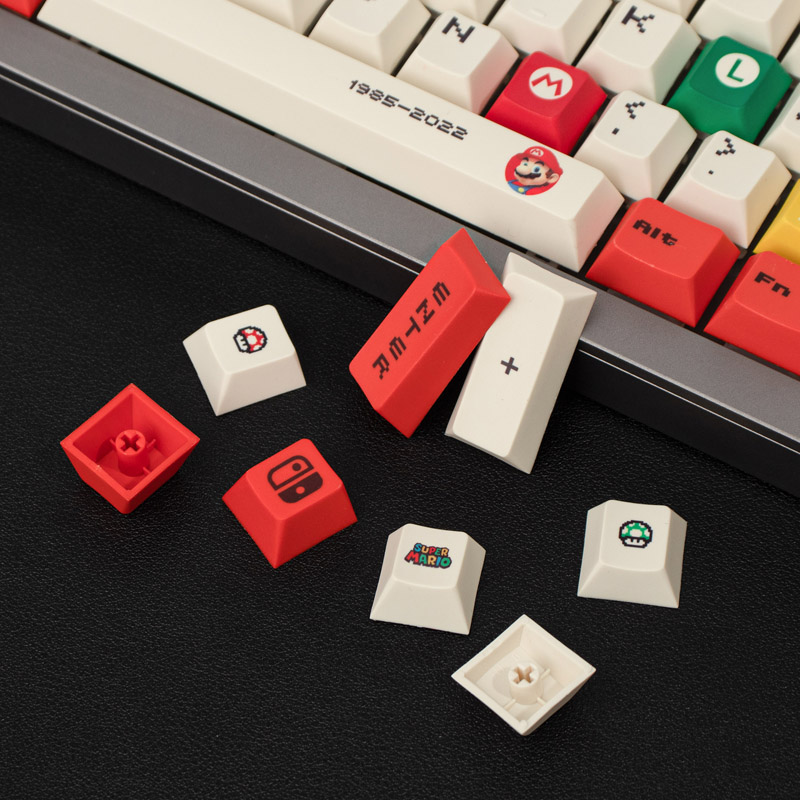 Keycap Mintcaps Cherry Mario PBT Dyesub