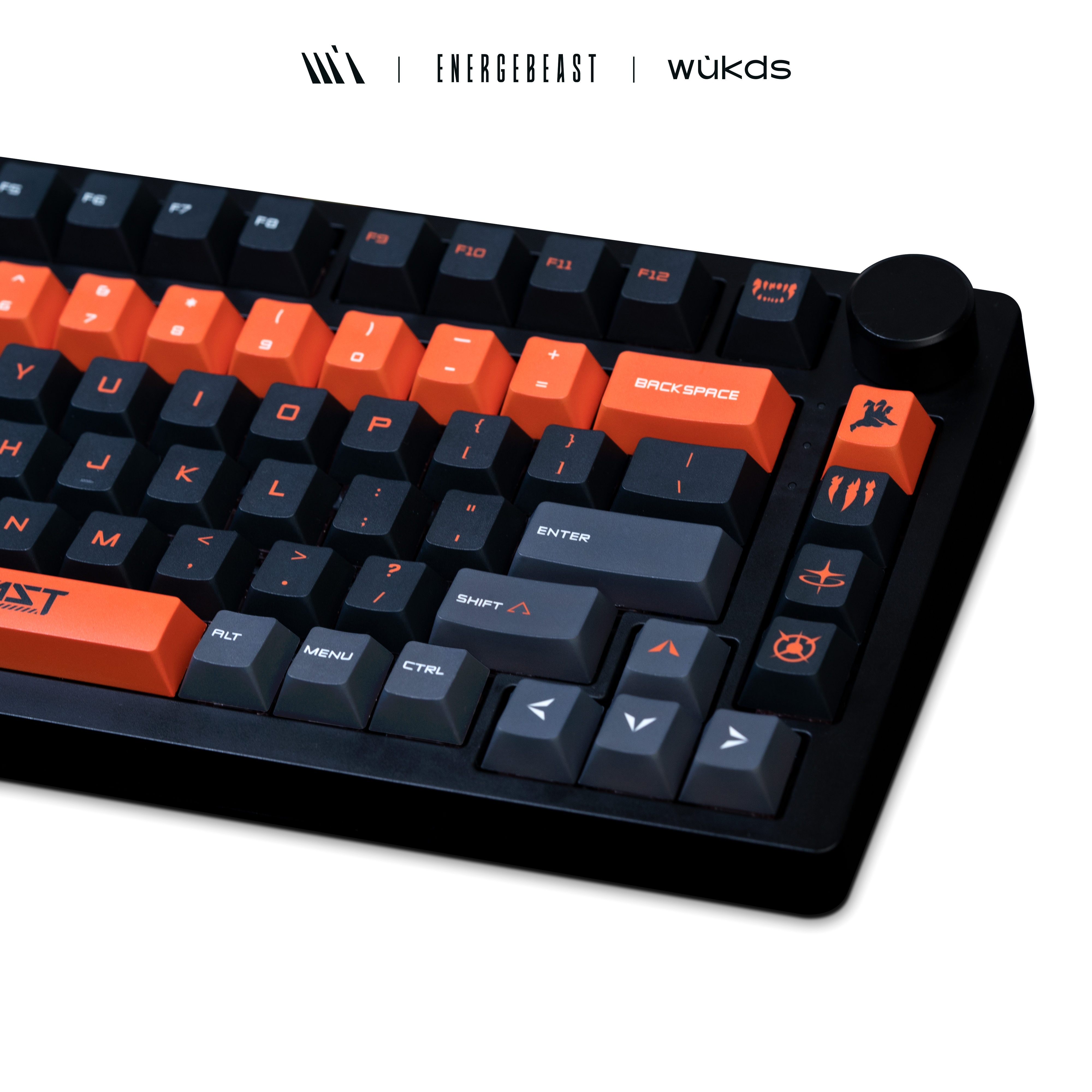 Keycap Cherry Wukds ENERGE BEAST PBT Dyesub - 143 nút