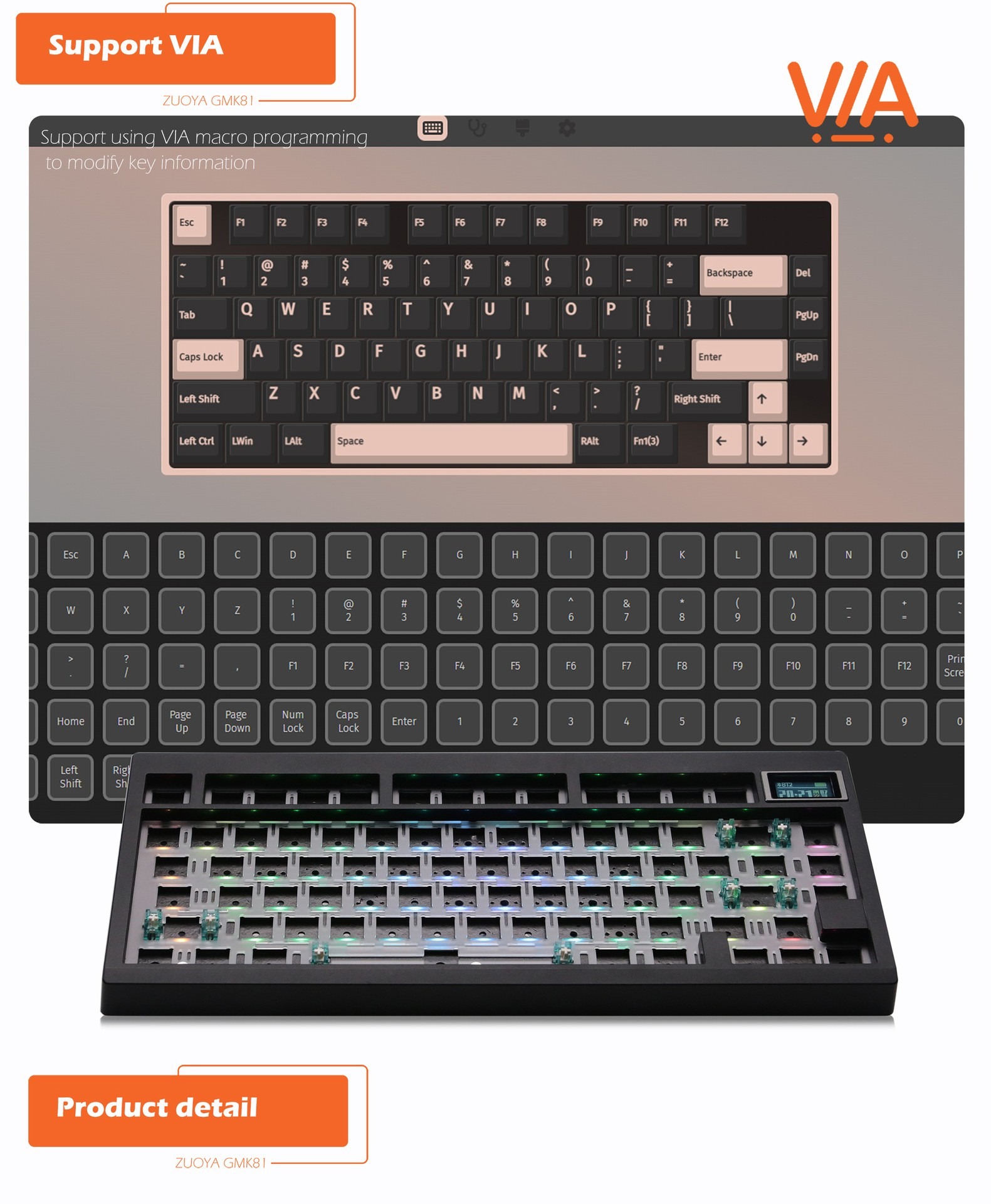 [In Stock] KIT Bàn phím cơ GMK81