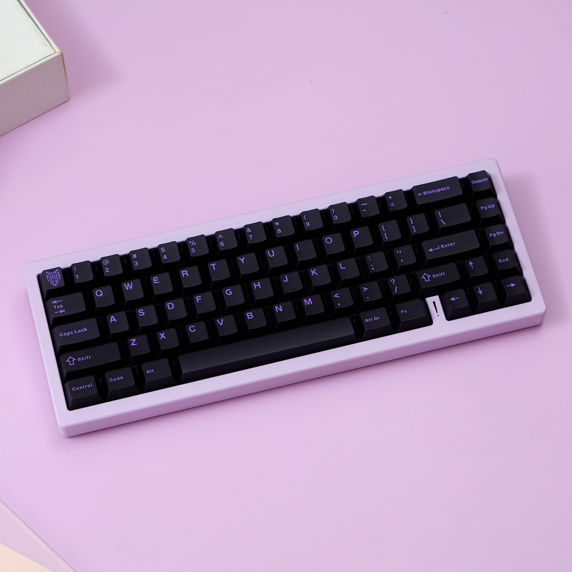 Keycap Cherry Aifei Pyga Purple Semi-Transparent ABS Doubleshot