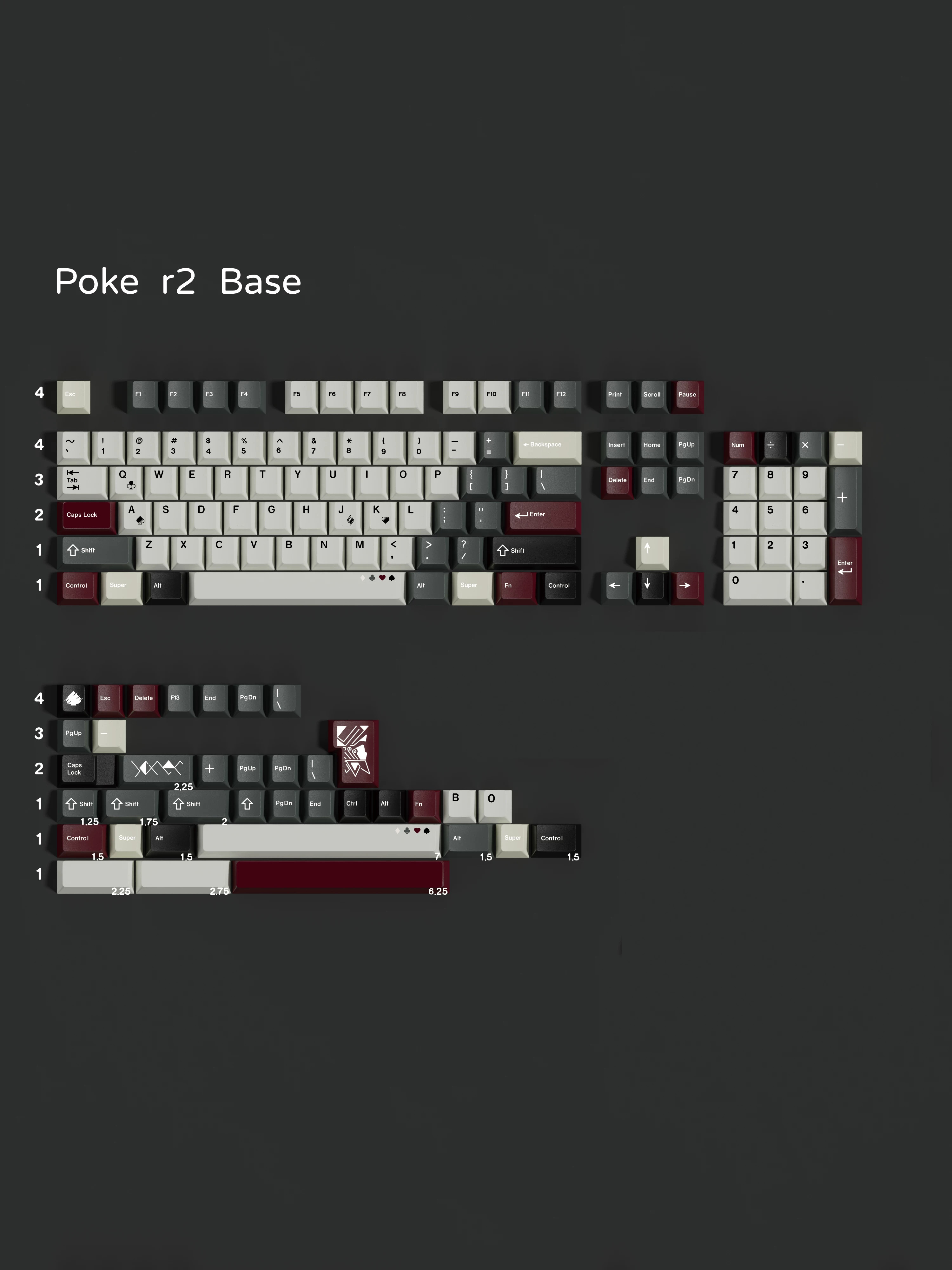 Keycap Walker Poke R2 Cherry PBT Dyesub