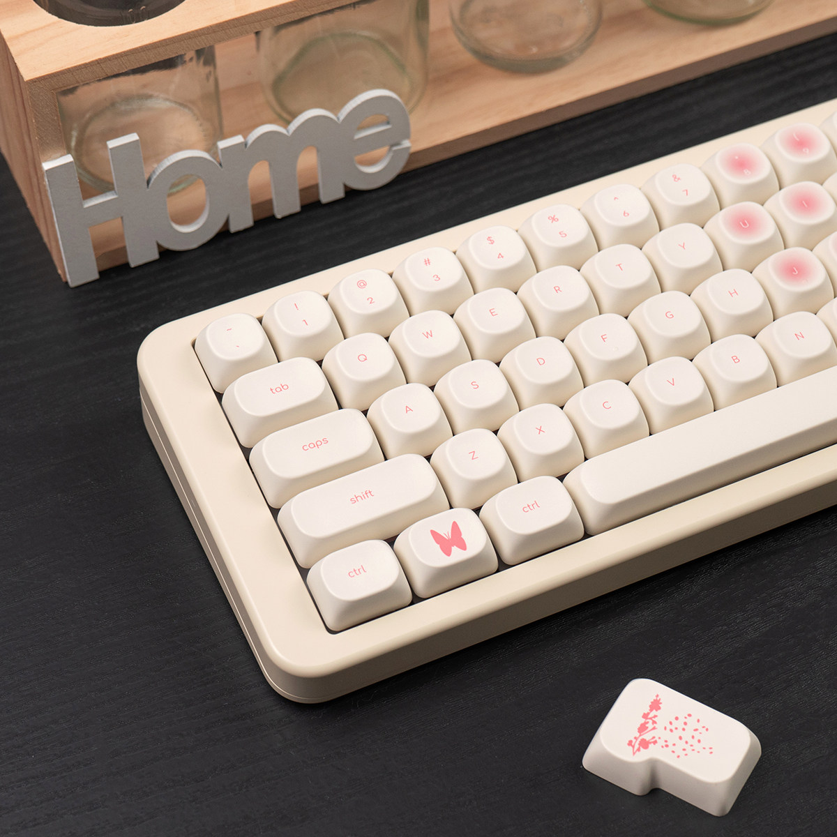 Keycap MOA Mintcap Flower PBT Dyesub